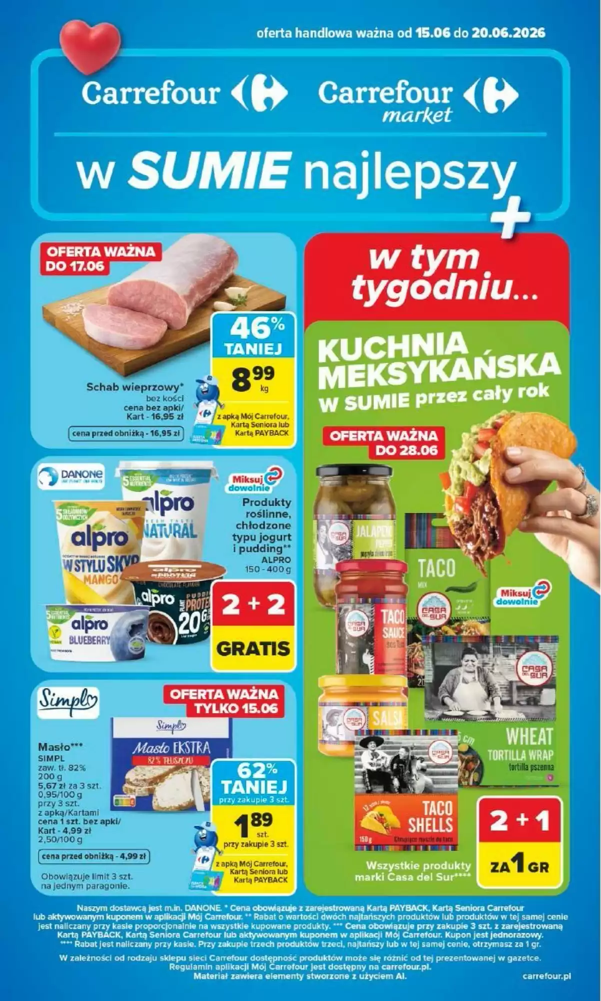 Carrefour Gazetka 15.06.2026 - 20.06.2026