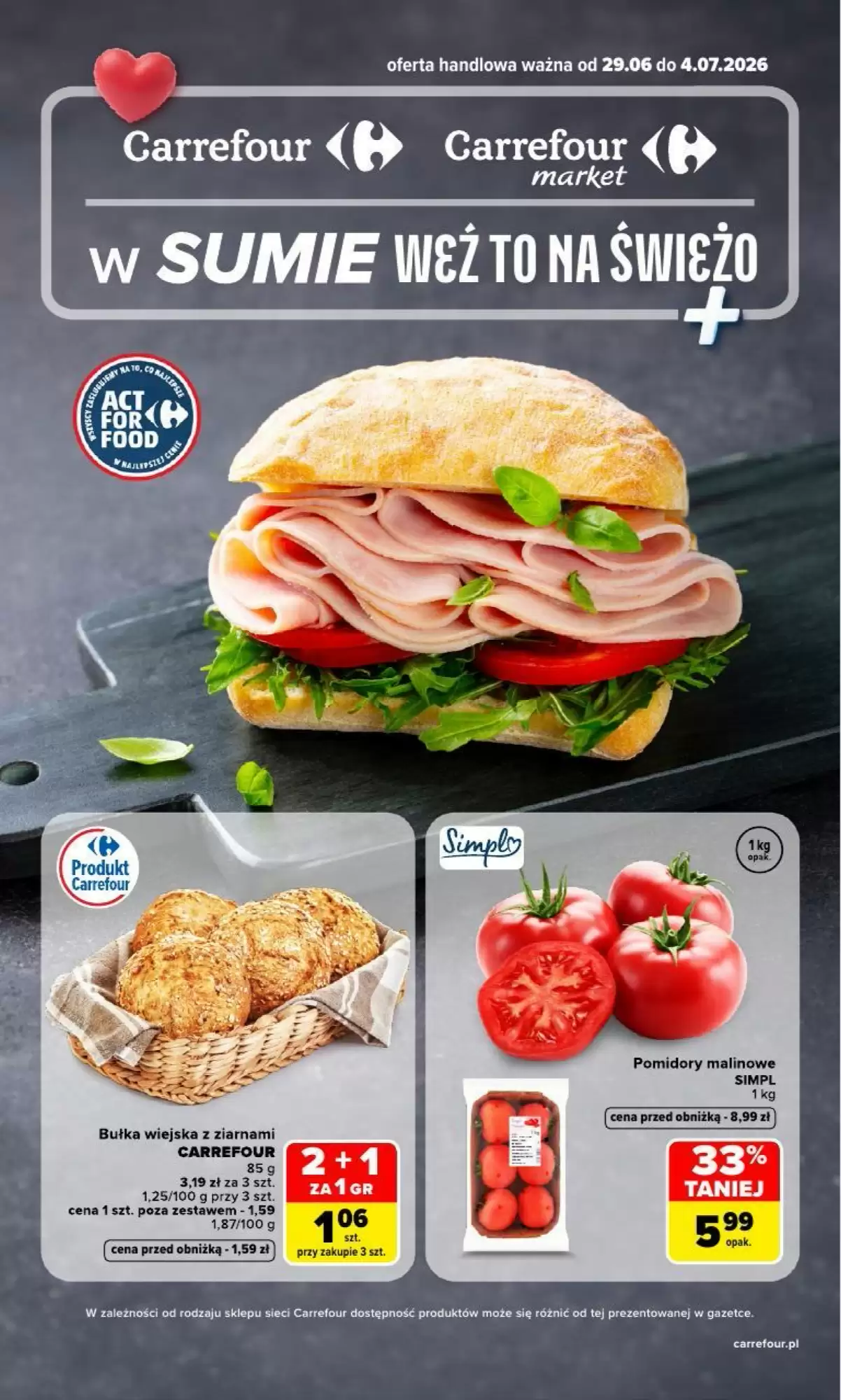 Carrefour Gazetka 29.06.2026 - 04.07.2026