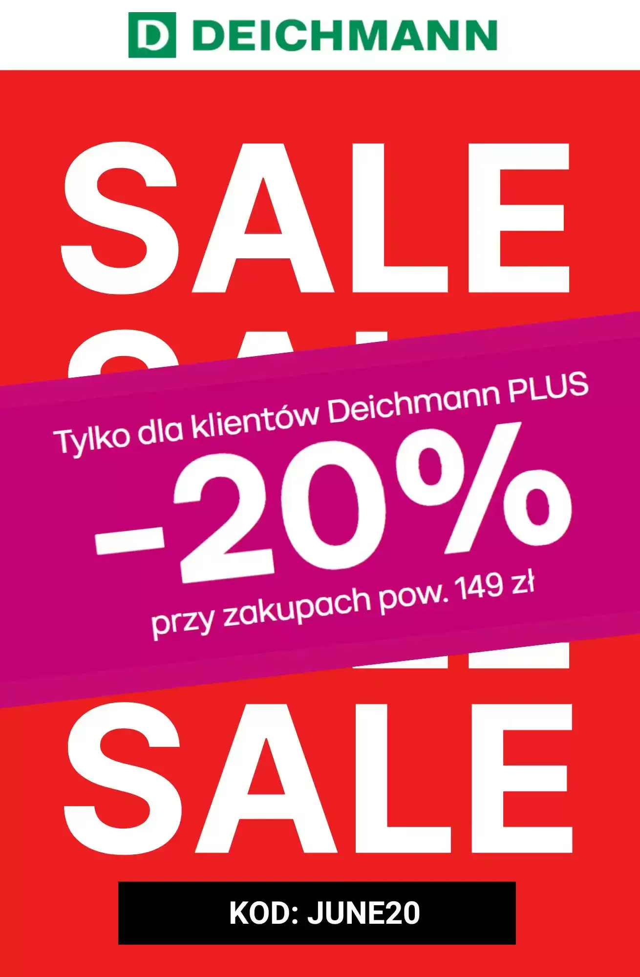 Deichmann Gazetka 10.06.2026 - 14.06.2026