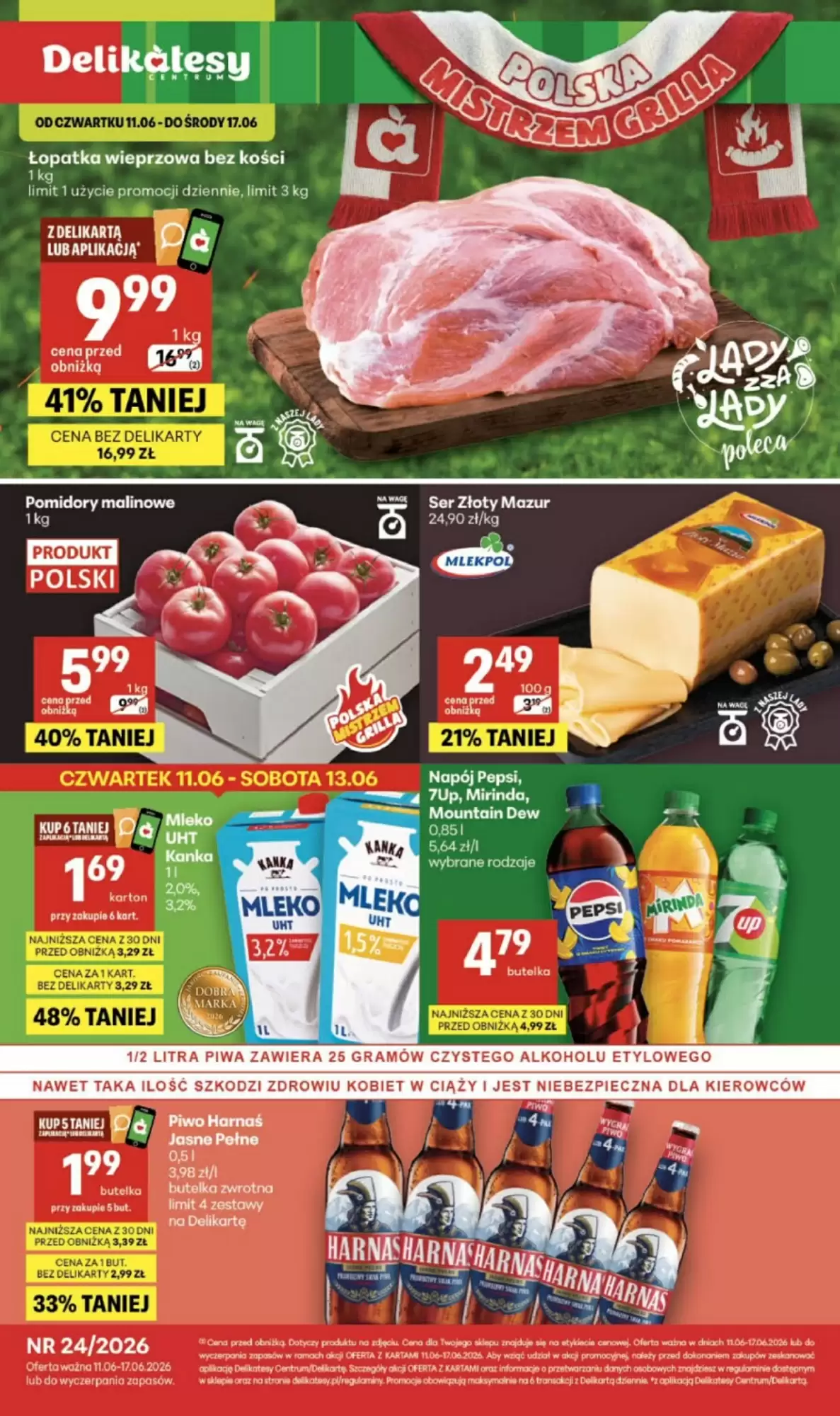 Delikatesy Centrum Gazetka 11.06.2026 - 17.06.2026