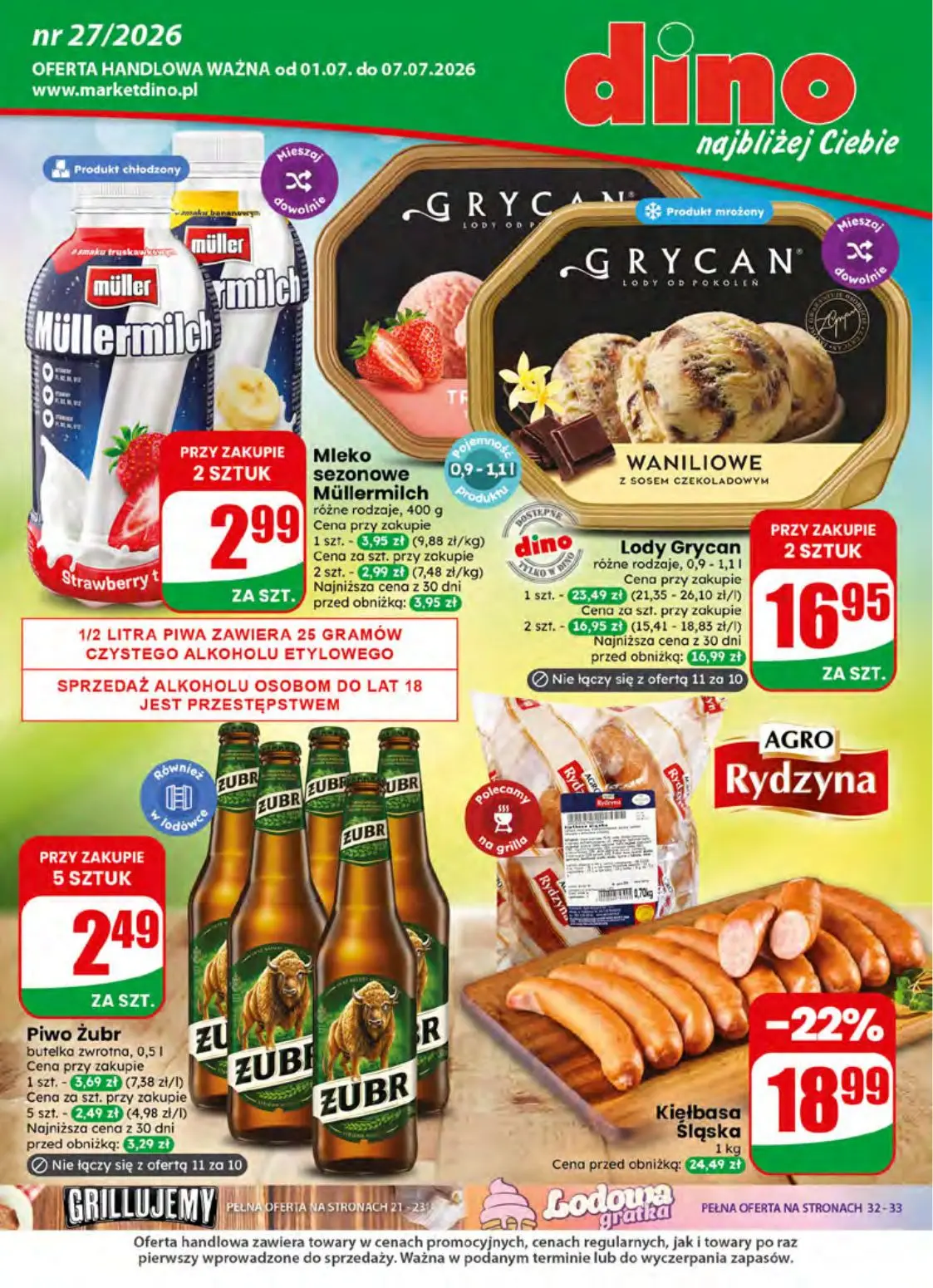 Gazetka DINO od 01.07.2026 do 07.07.2026