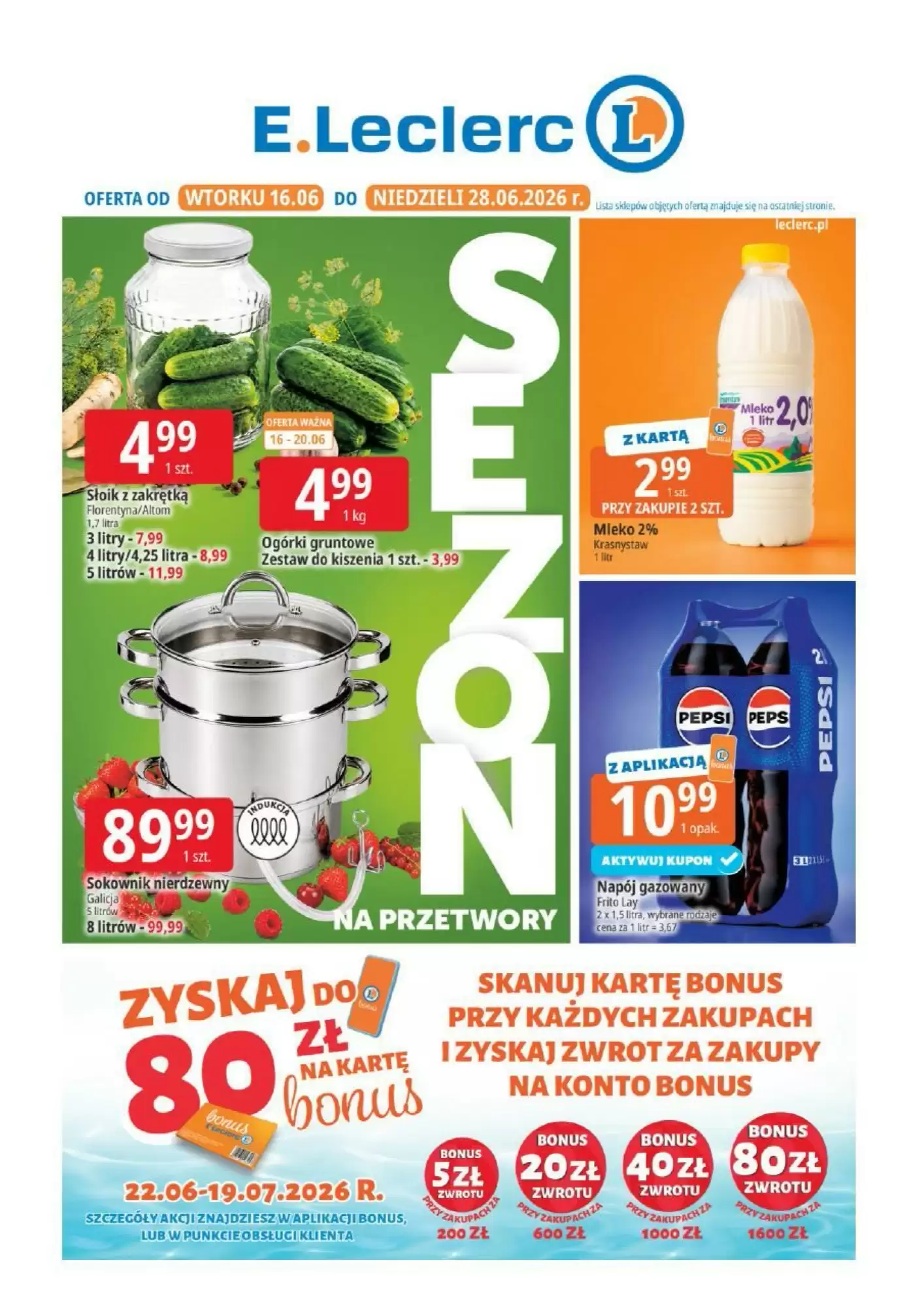 E.Leclerc Gazetka 16.06.2026 - 28.06.2026