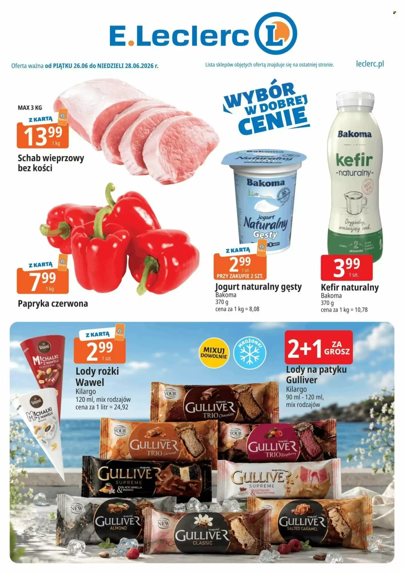 E.Leclerc Gazetka 26.06.2026 - 28.06.2026
