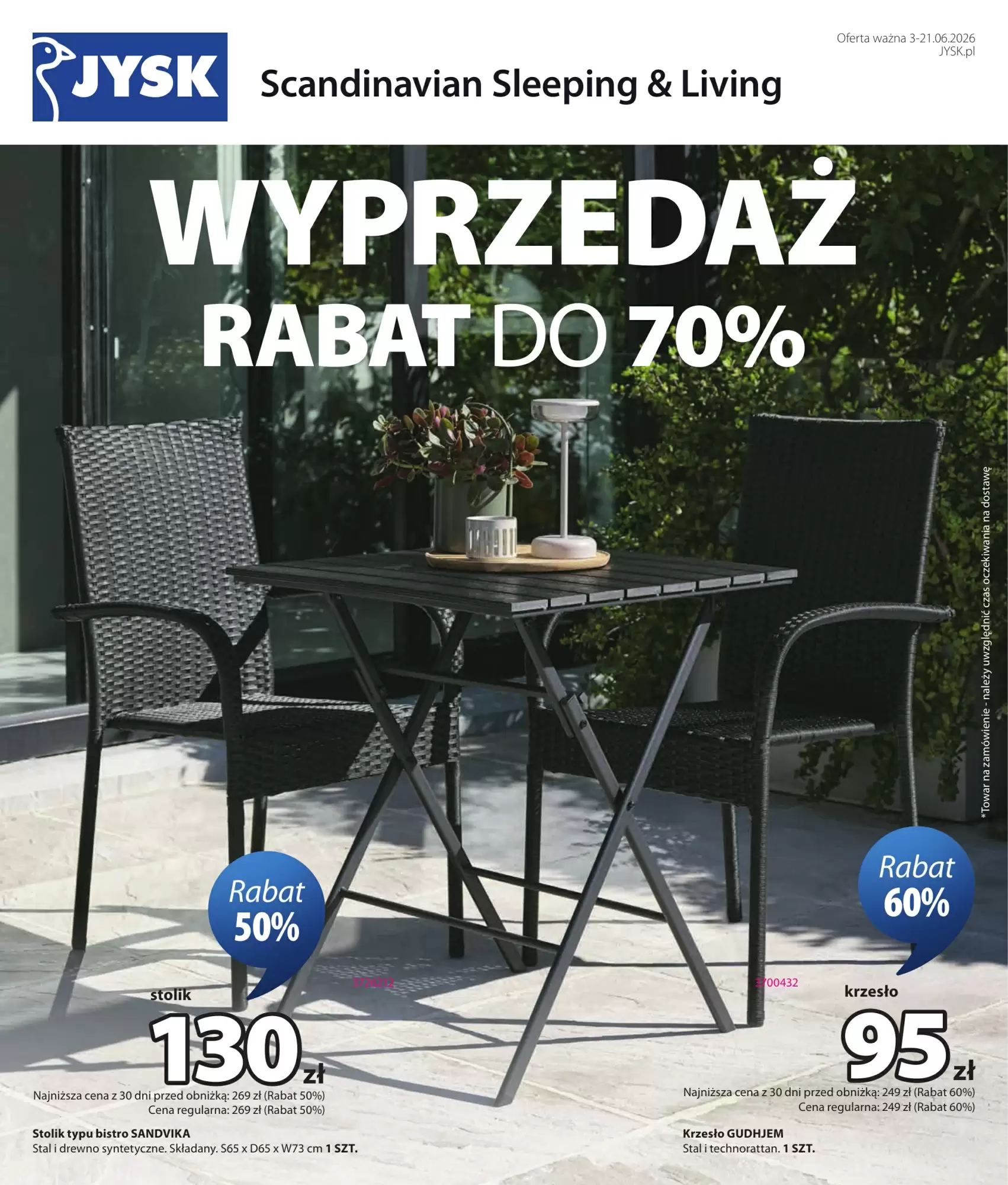 Jysk Gazetka 03.06.2026 - 21.06.2026