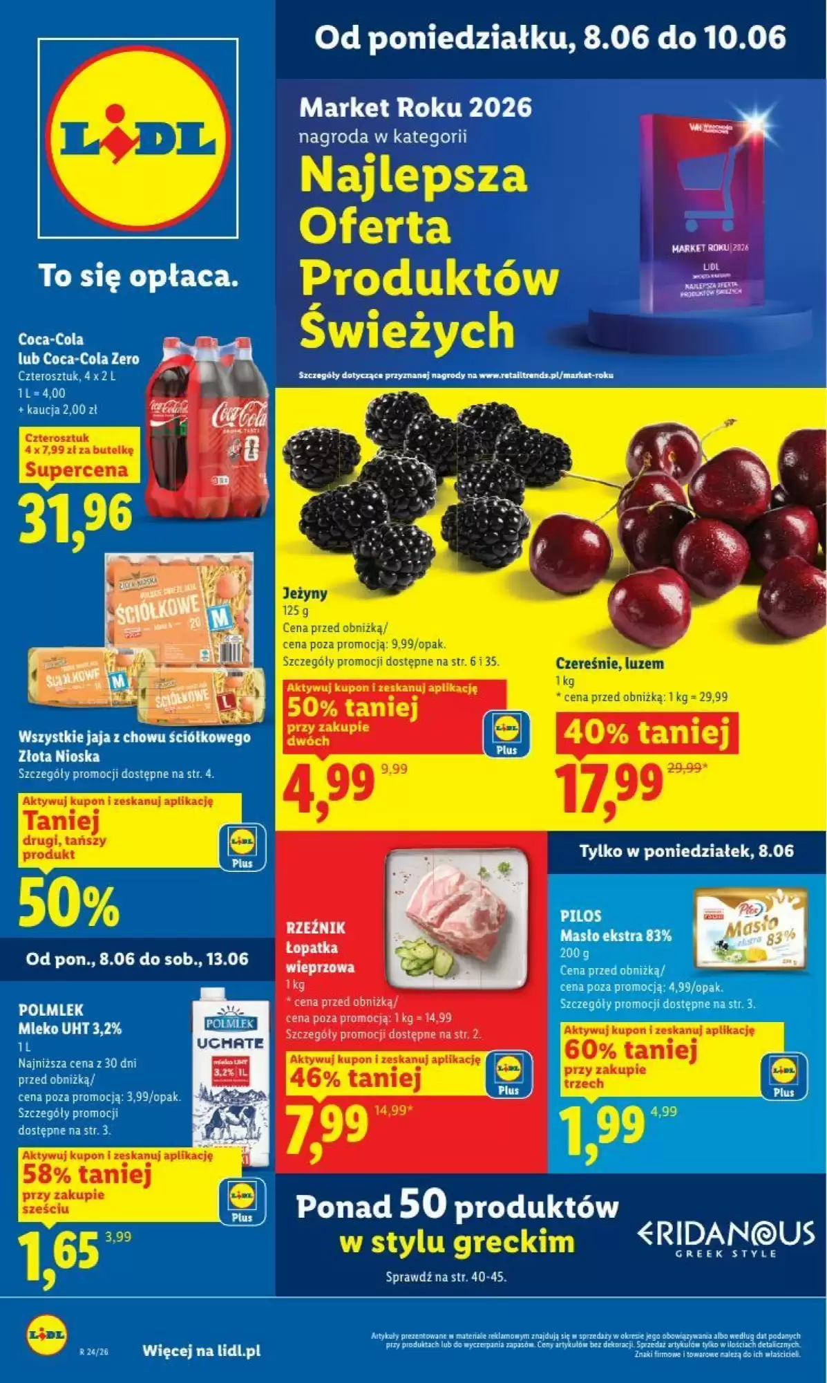 Lidl Gazetka 08.06.2026 - 10.06.2026