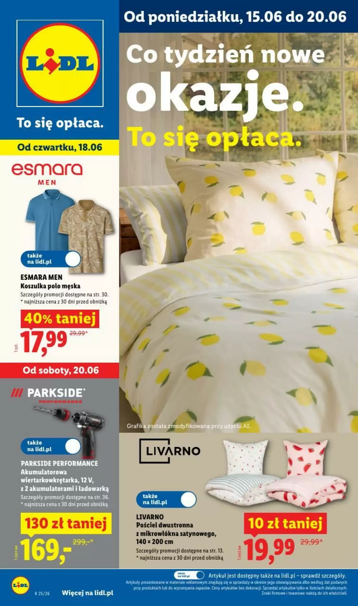 Lidl Gazetka 15.06.2026 - 20.06.2026