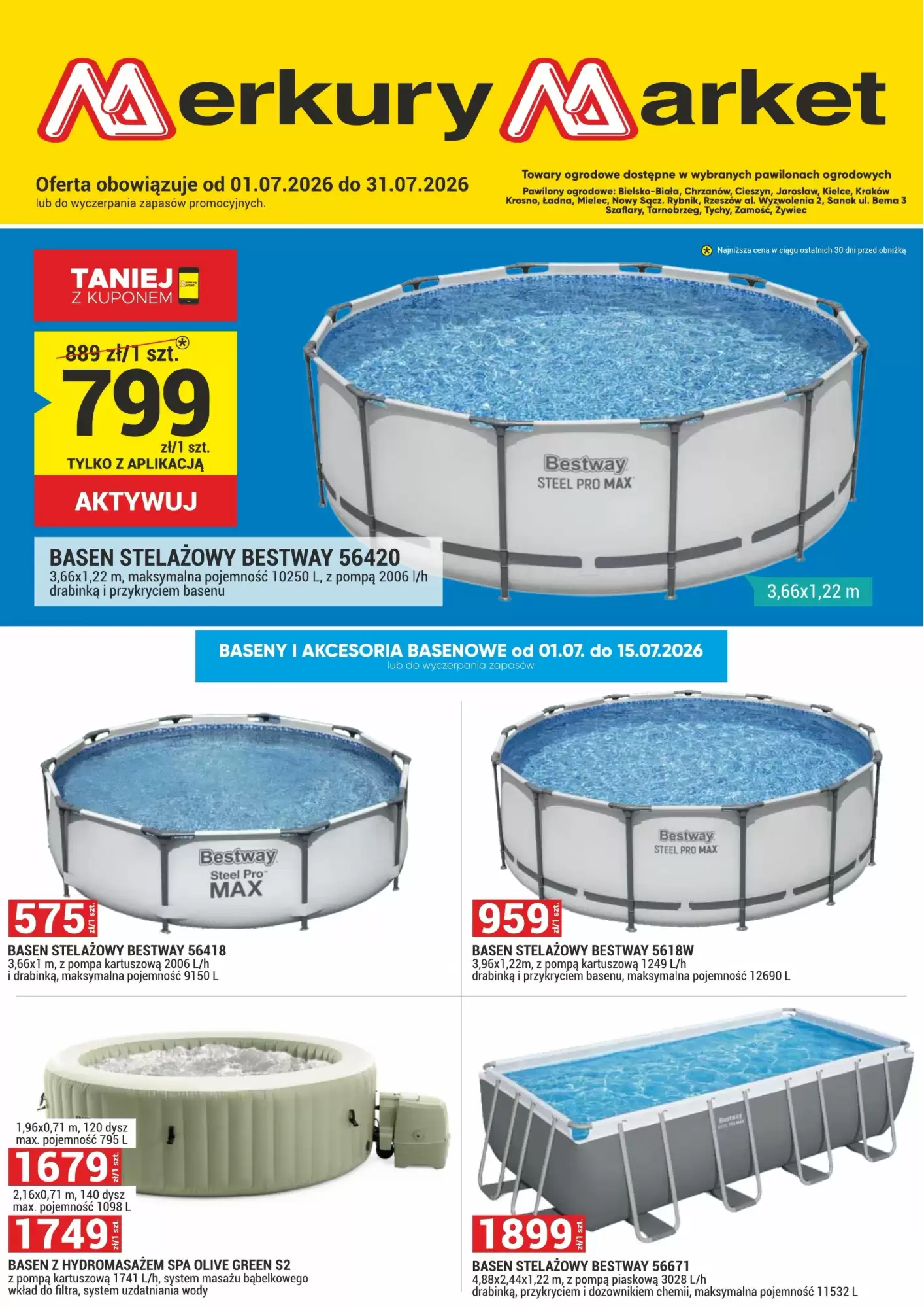 Merkury Market Gazetka 01.07.2026 - 31.07.2026