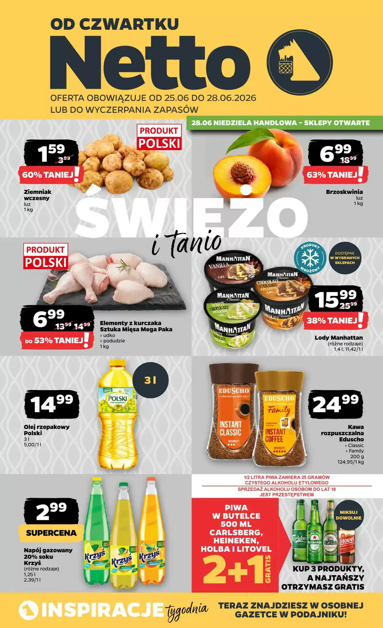 Netto Gazetka 25.06.2026 - 28.06.2026