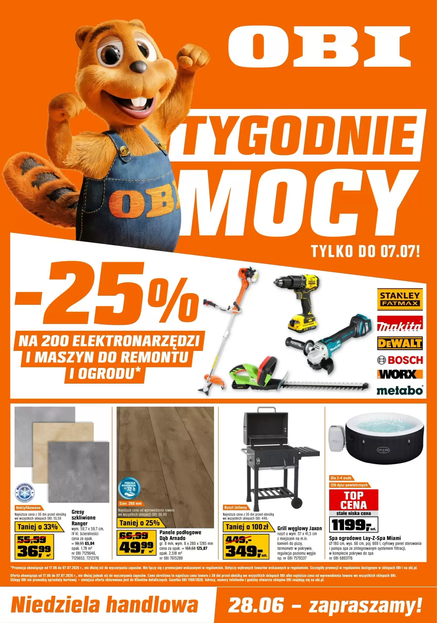 Obi Gazetka 17.06.2026 - 07.07.2026