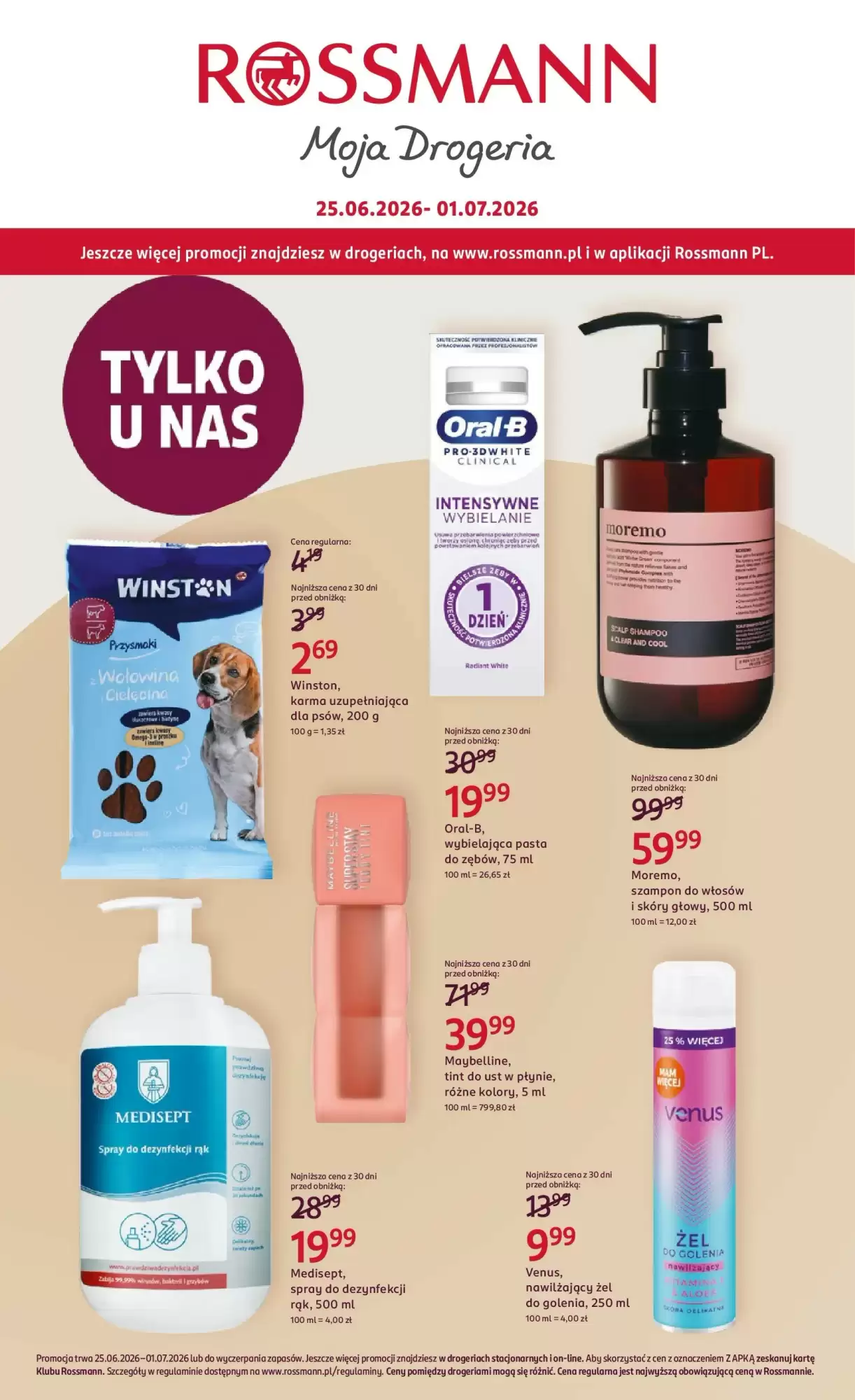 Rossmann Gazetka 25.06.2026 - 01.07.2026