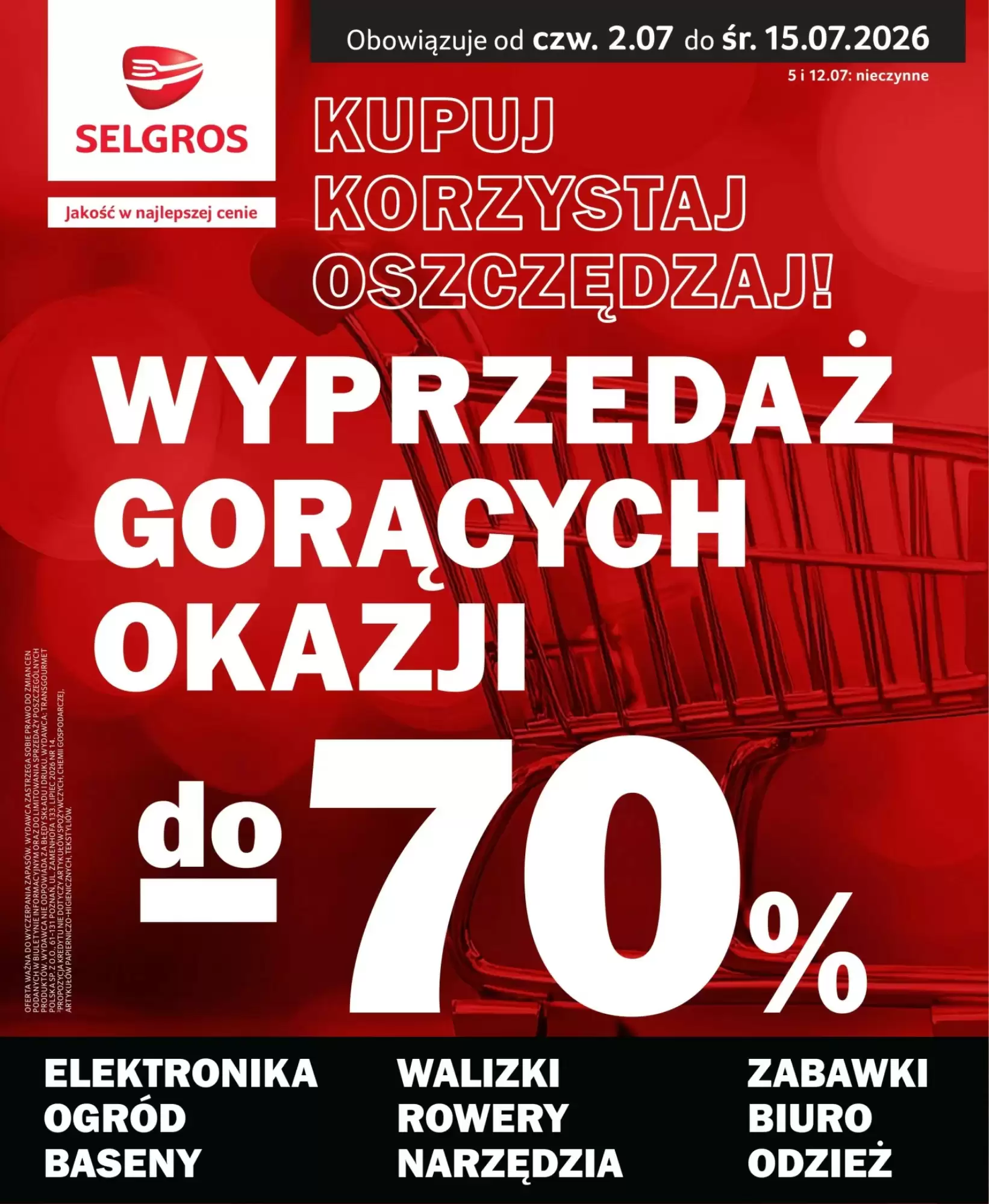 Selgros Gazetka 02.07.2026 - 15.07.2026