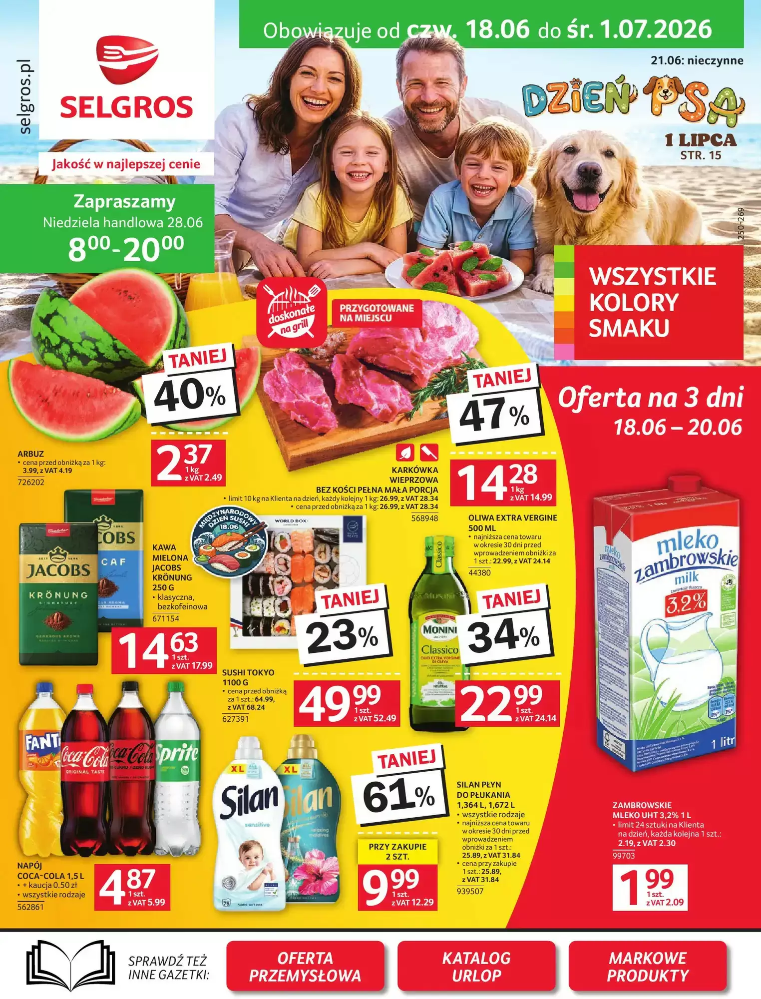 Selgros Gazetka 18.06.2026 - 01.07.2026