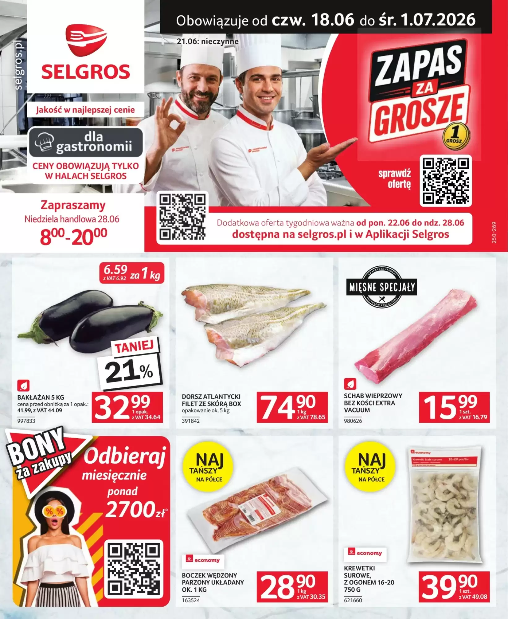 Selgros Gazetka 18.06.2026 - 01.07.2026