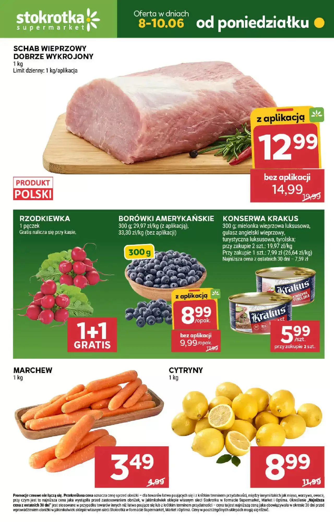 Stokrotka Gazetka 08.06.2026 - 10.06.2026