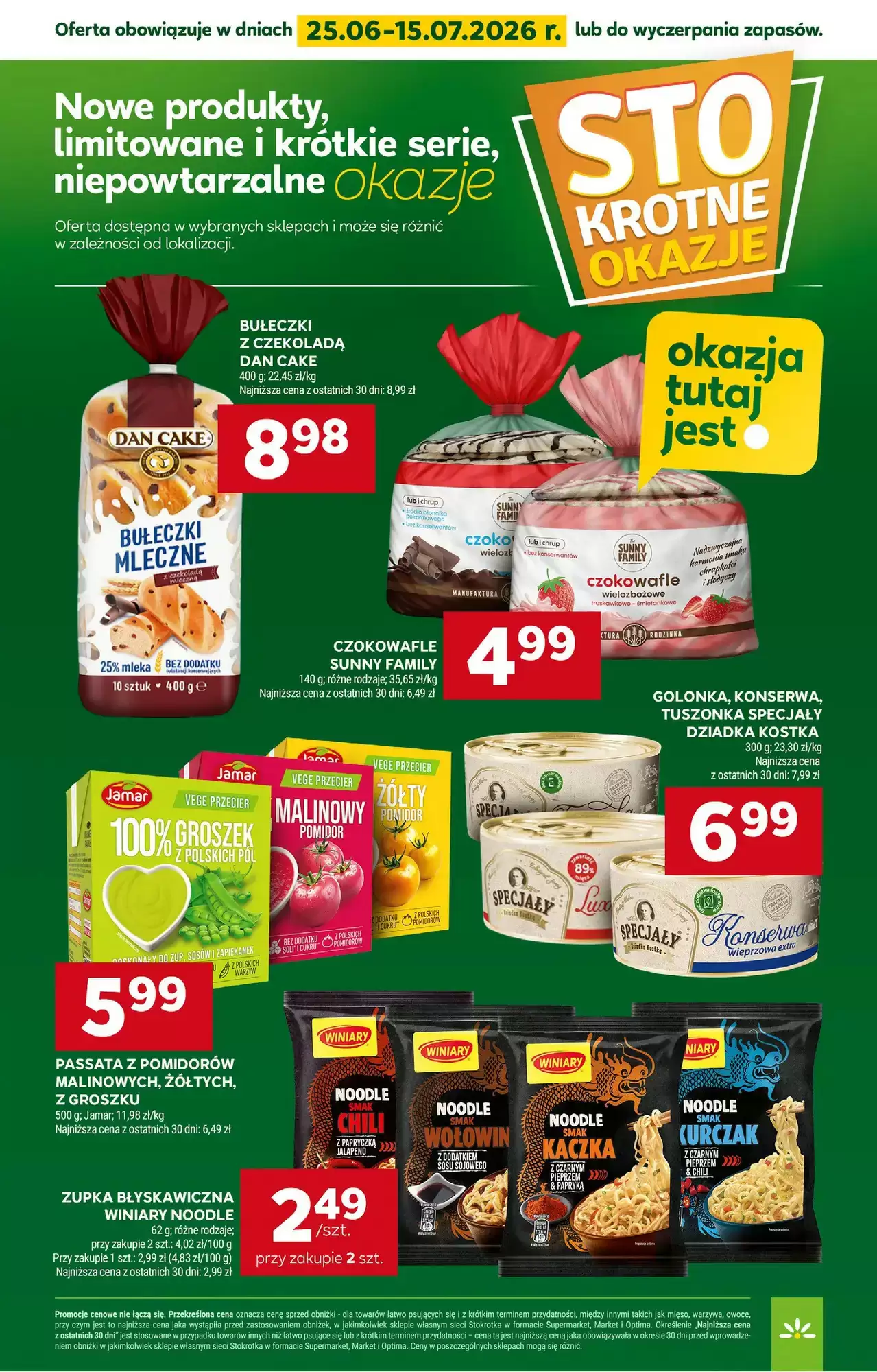 Stokrotka Gazetka 25.06.2026 - 15.07.2026