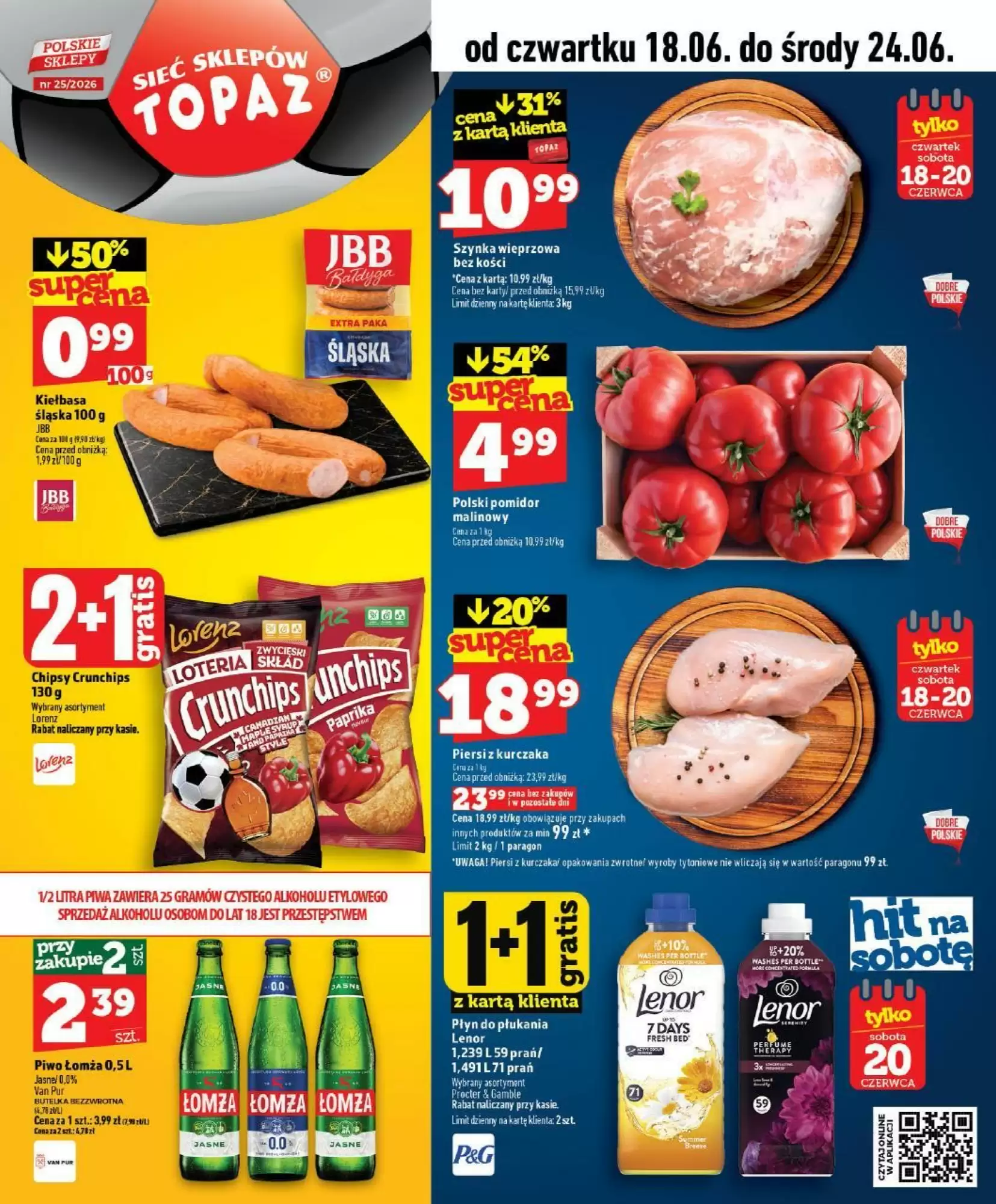 Topaz Gazetka 18.06.2026 - 24.06.2026