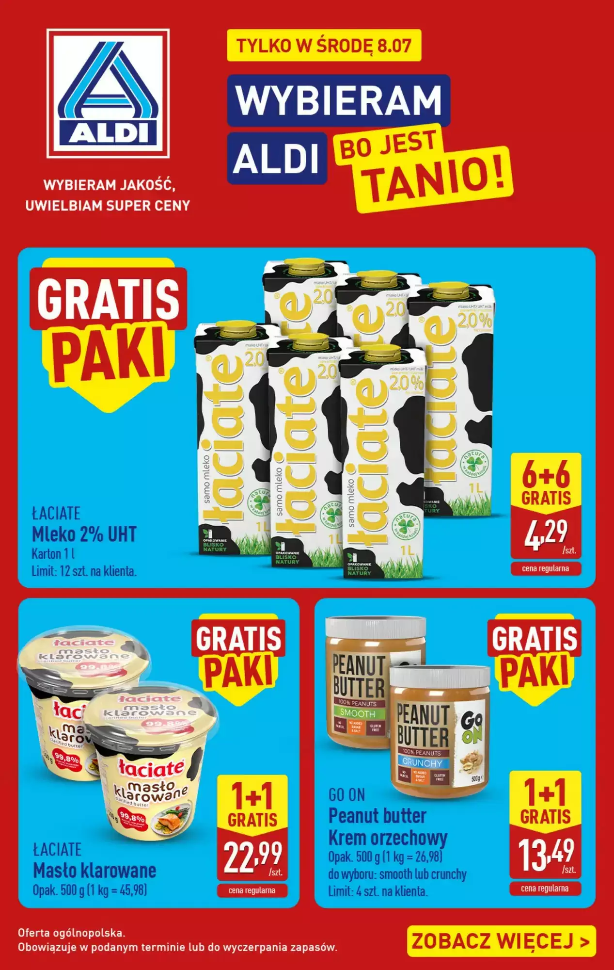 Aldi Gazetka 08.07.2026 - 08.07.2026