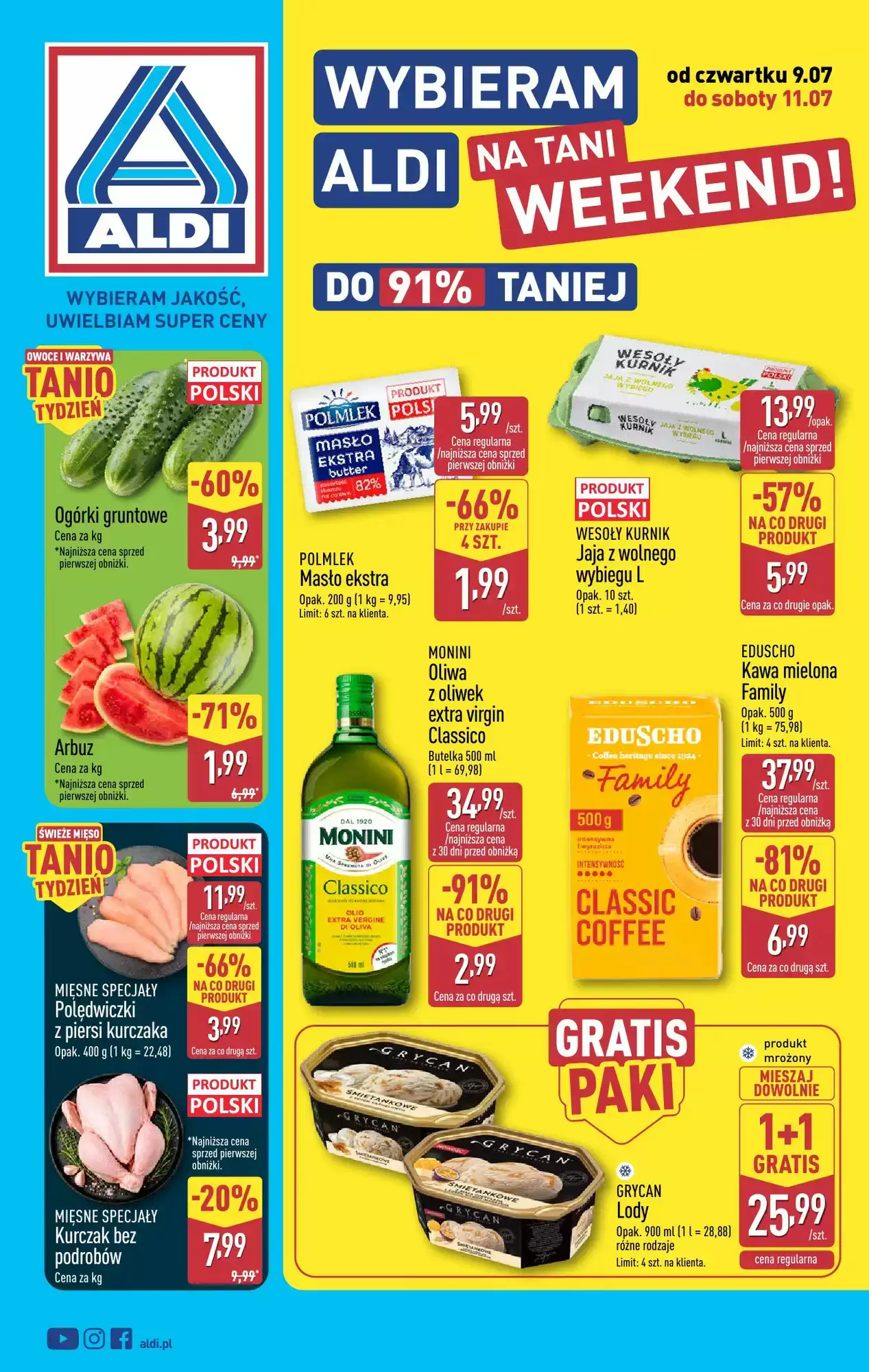 Aldi Gazetka 09.07.2026 - 11.07.2026