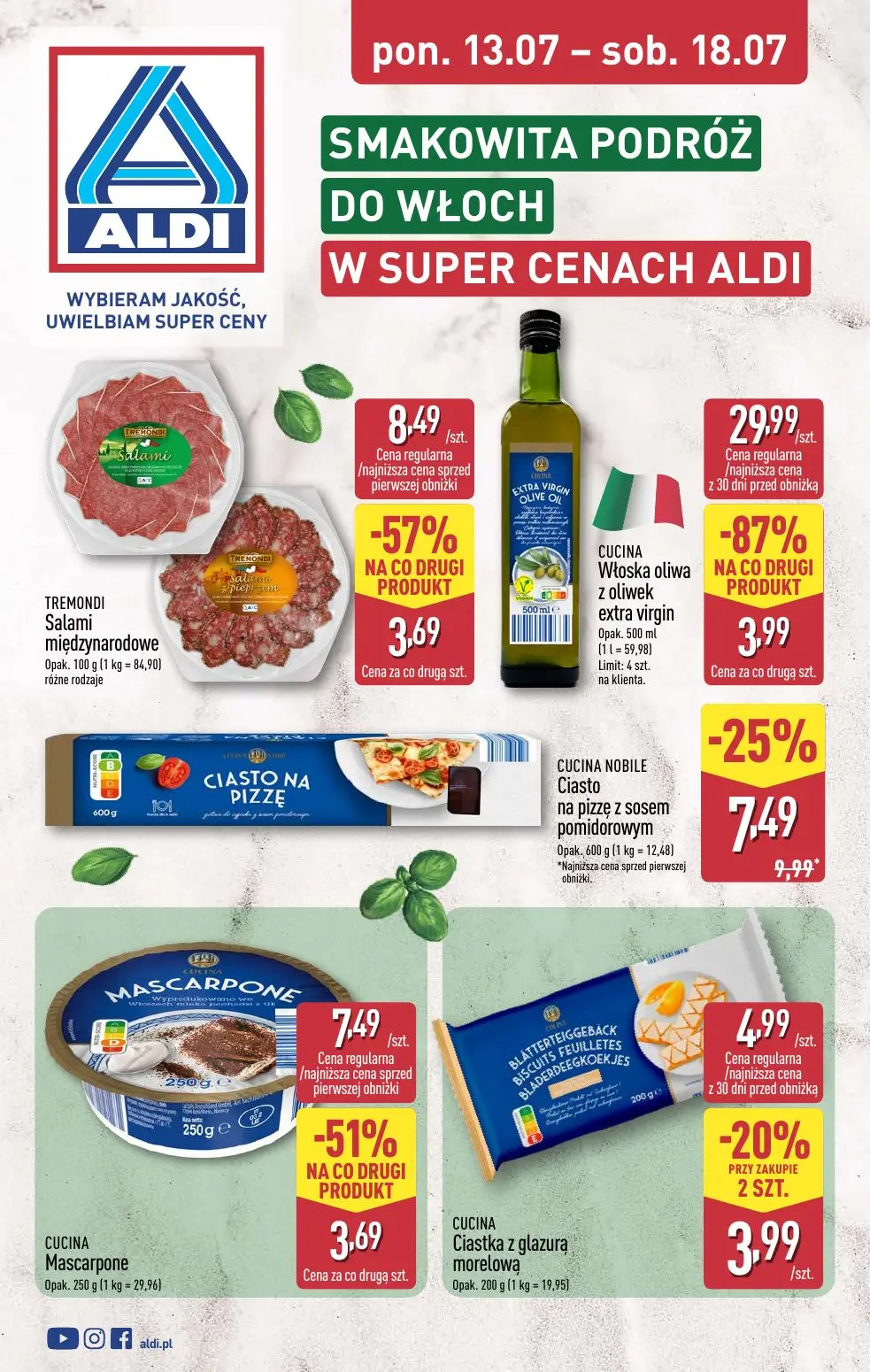ALDI Gazetka 13.07.2026 - 18.07.2026