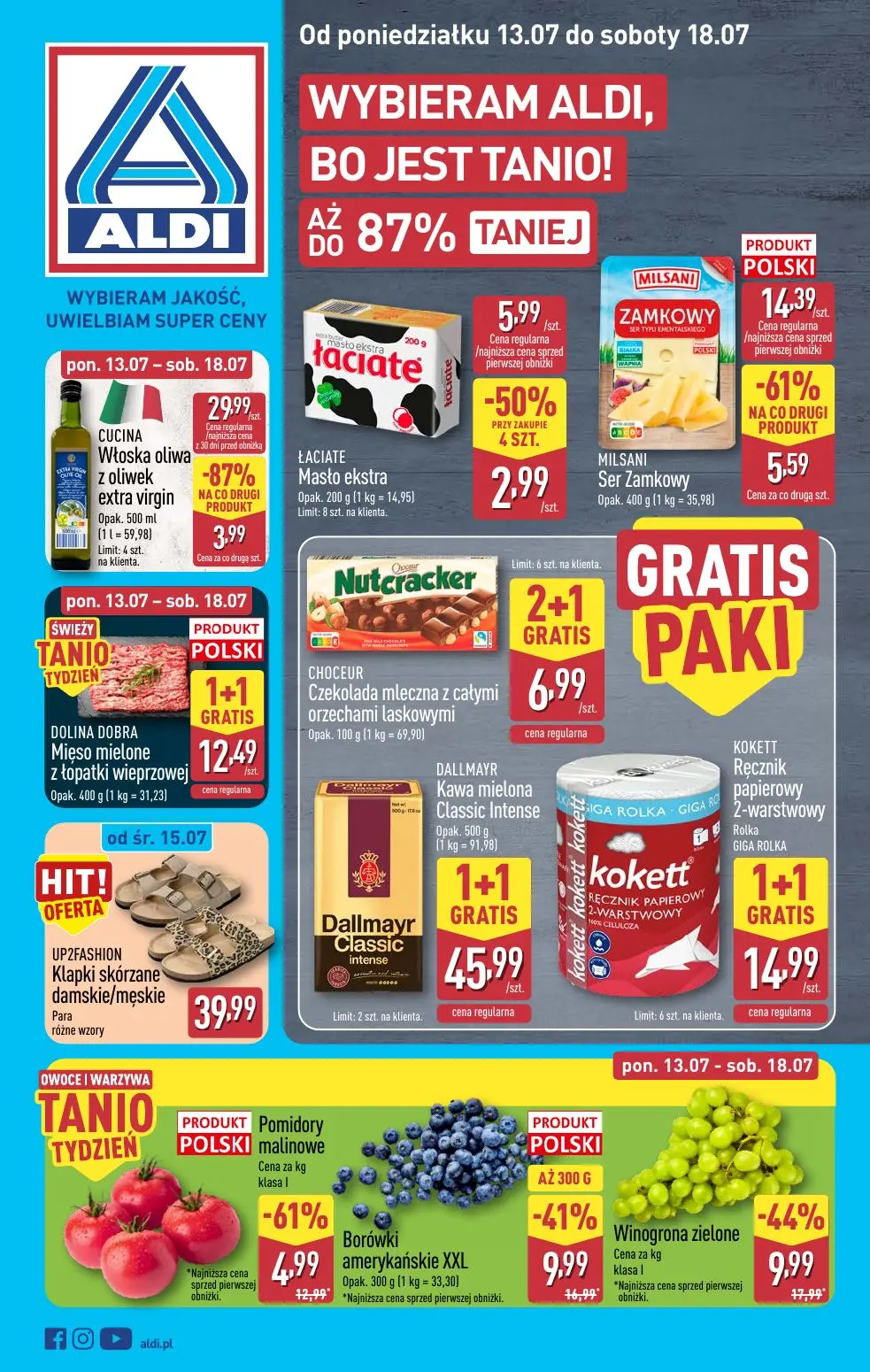 ALDI Gazetka 13.07.2026 - 18.07.2026