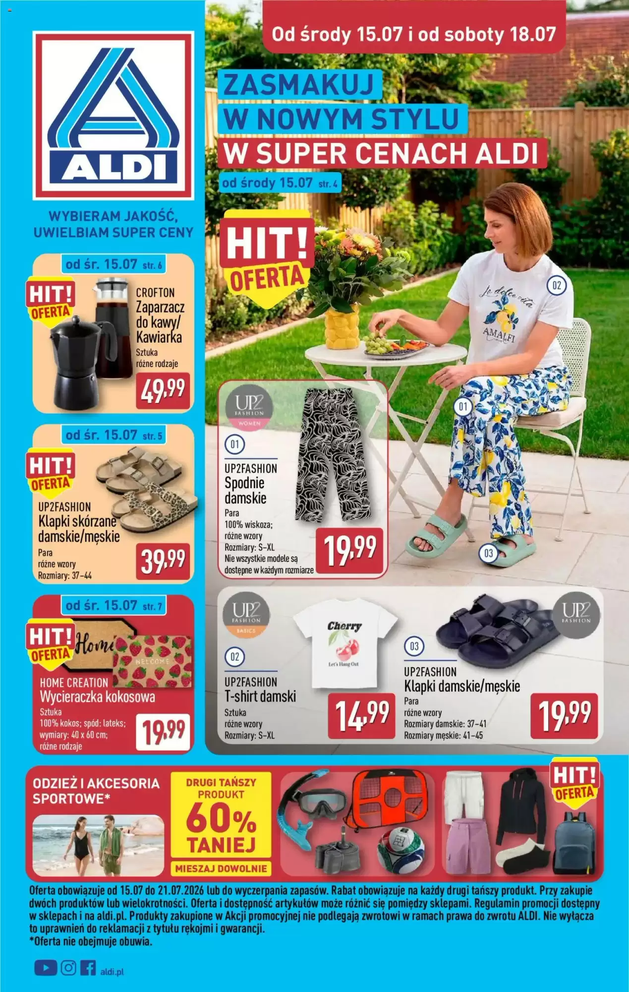 Aldi Gazetka 15.07.2026 - 25.07.2026