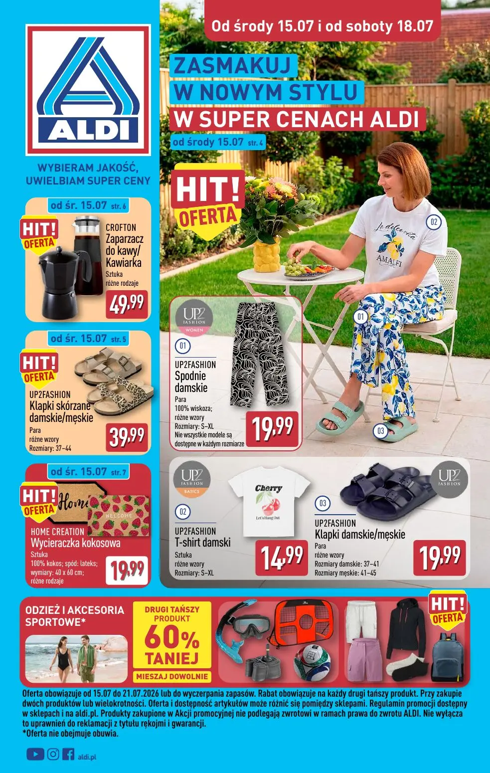 ALDI Gazetka 15.07.2026 - 18.07.2026