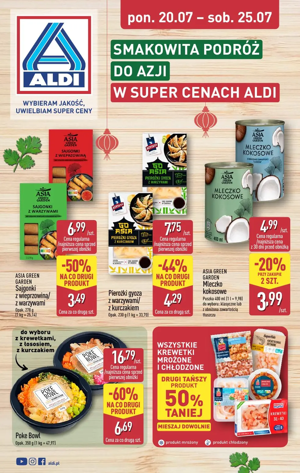 ALDI Gazetka 20.07.2026 - 25.07.2026