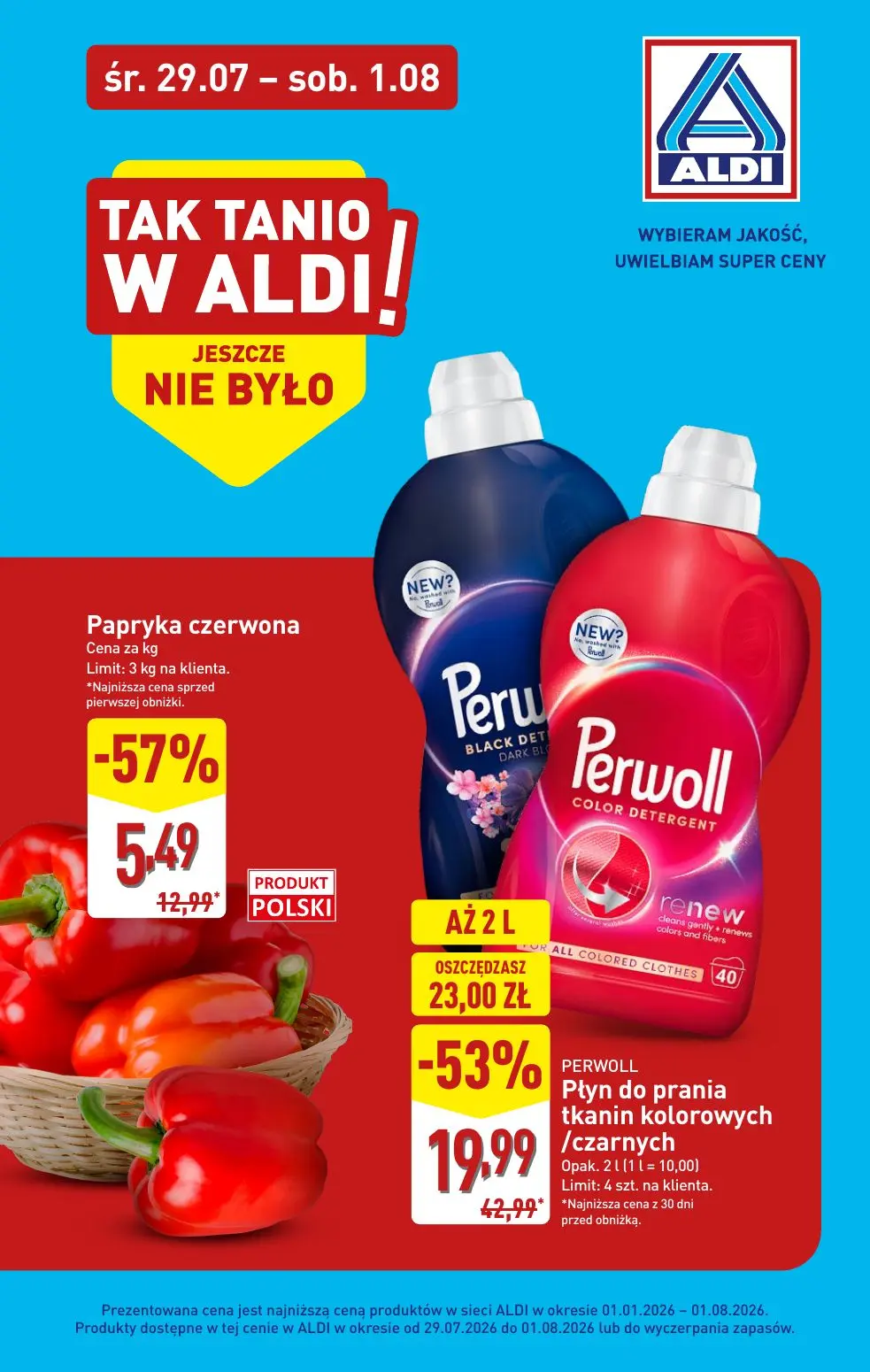 ALDI Gazetka 29.07.2026 - 01.08.2026