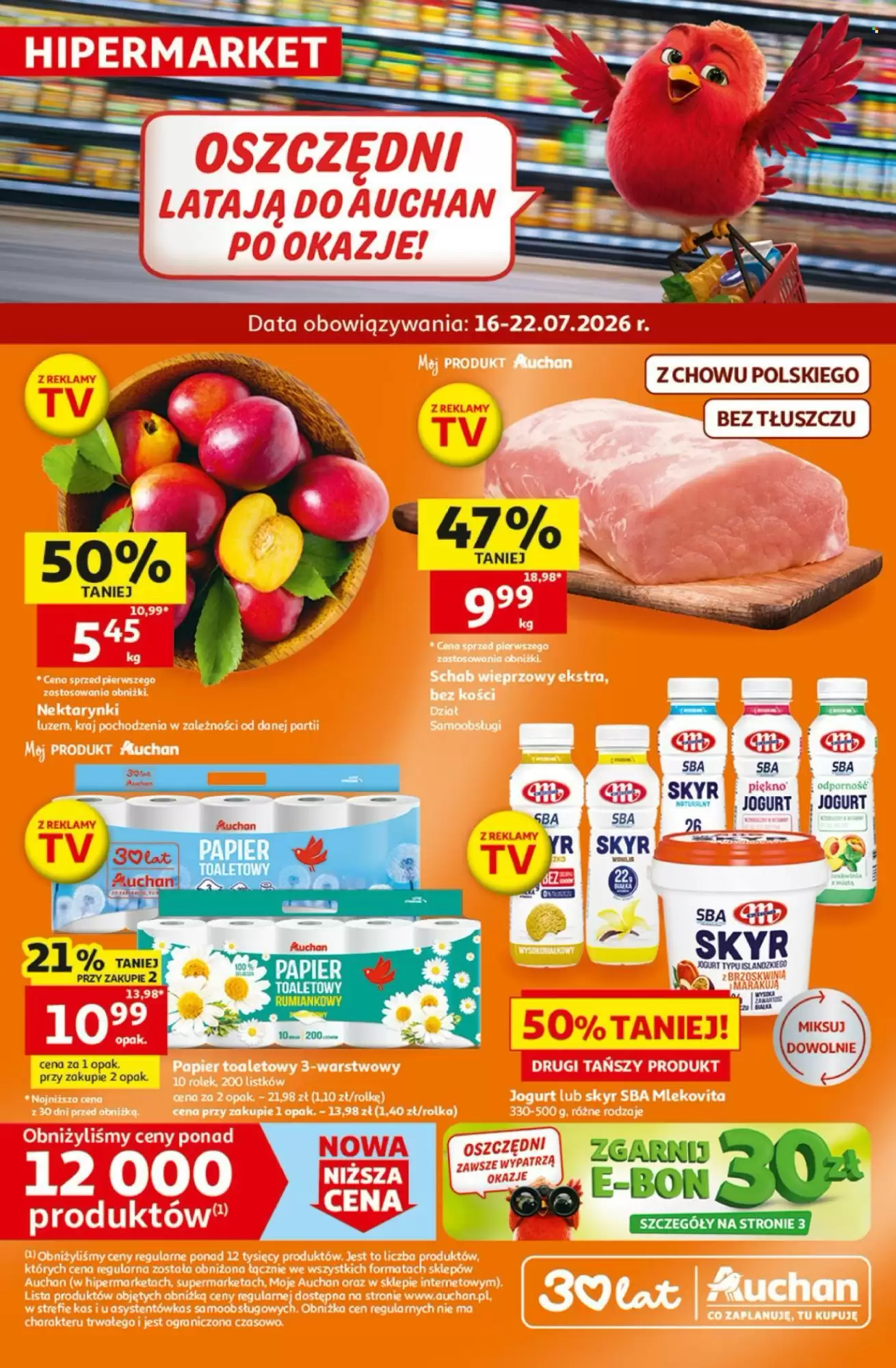 Auchan Gazetka 16.07.2026 - 22.07.2026