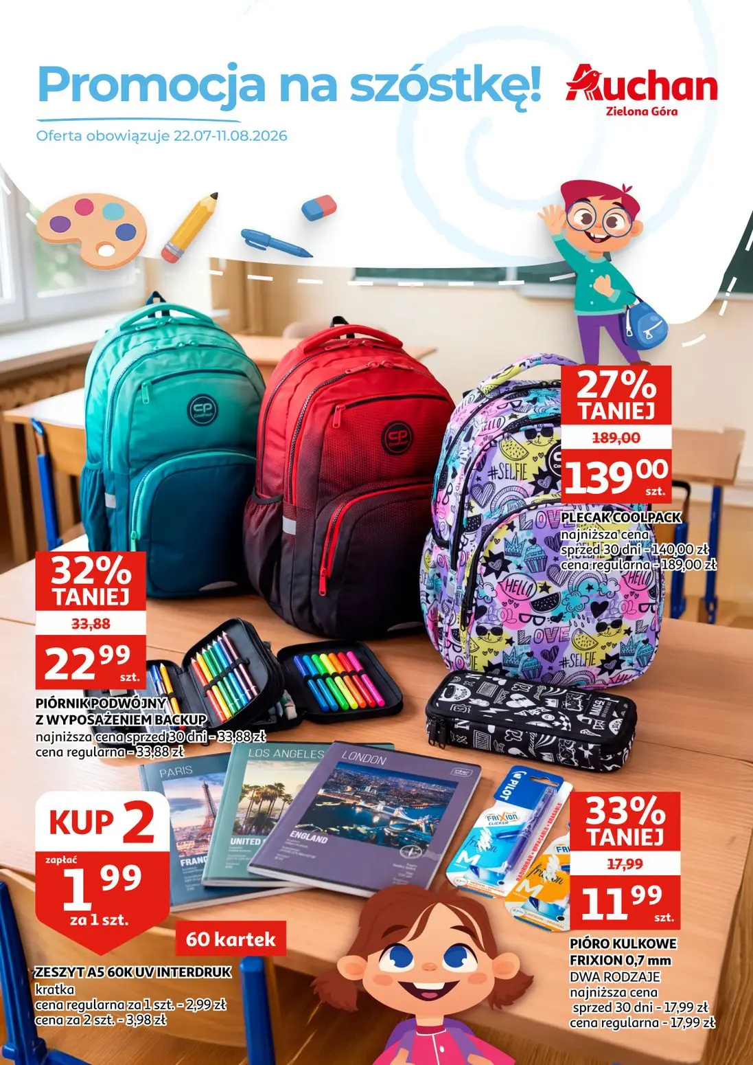 Auchan Gazetka 22.07.2026 - 11.08.2026