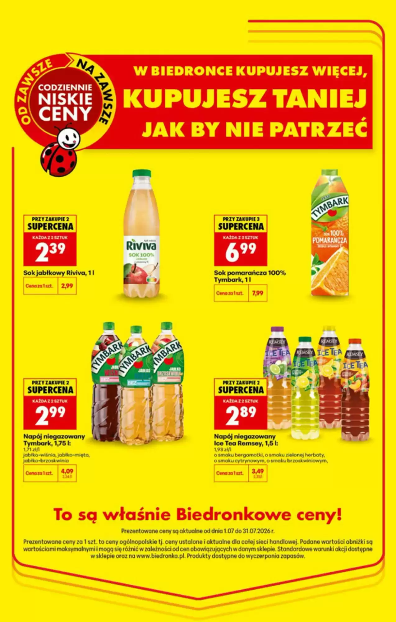 Biedronka Gazetka 01.07.2026 - 31.07.2026