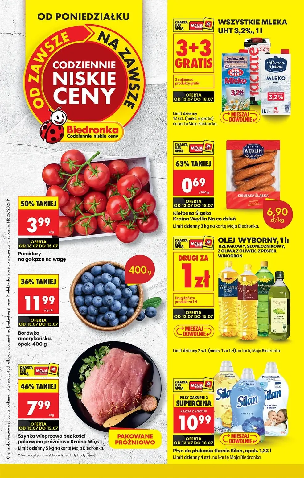 Biedronka Gazetka 13.07.2026 - 18.07.2026