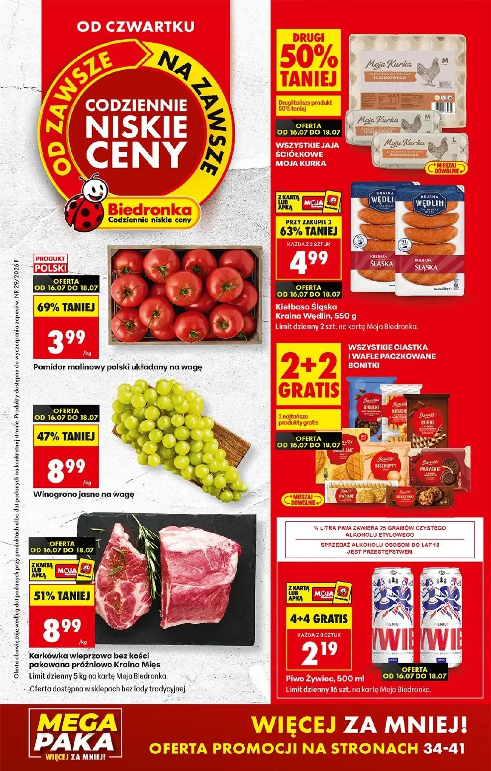 Biedronka Gazetka 16.07.2026 - 22.07.2026