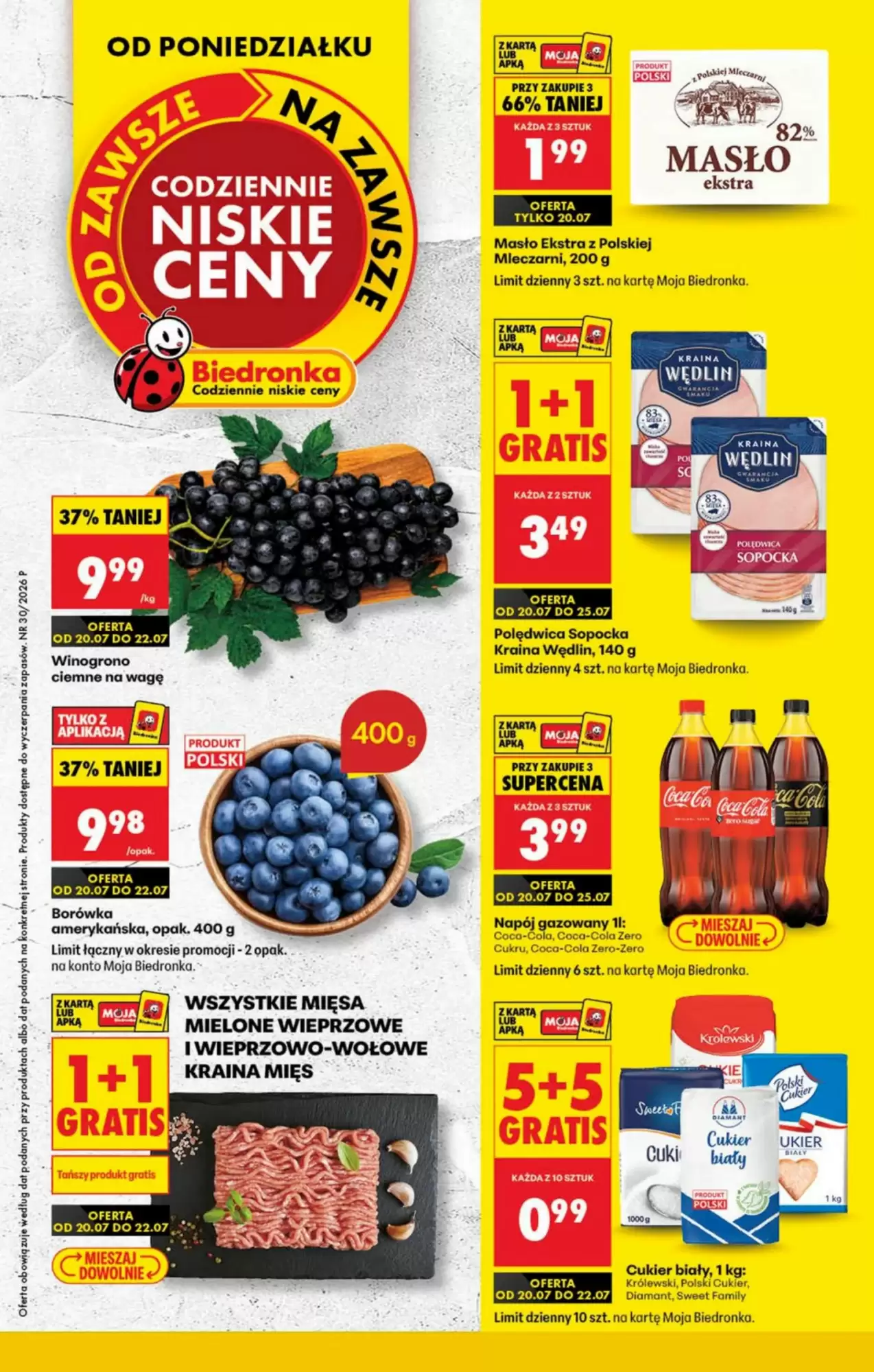 Biedronka Gazetka 20.07.2026 - 25.07.2026