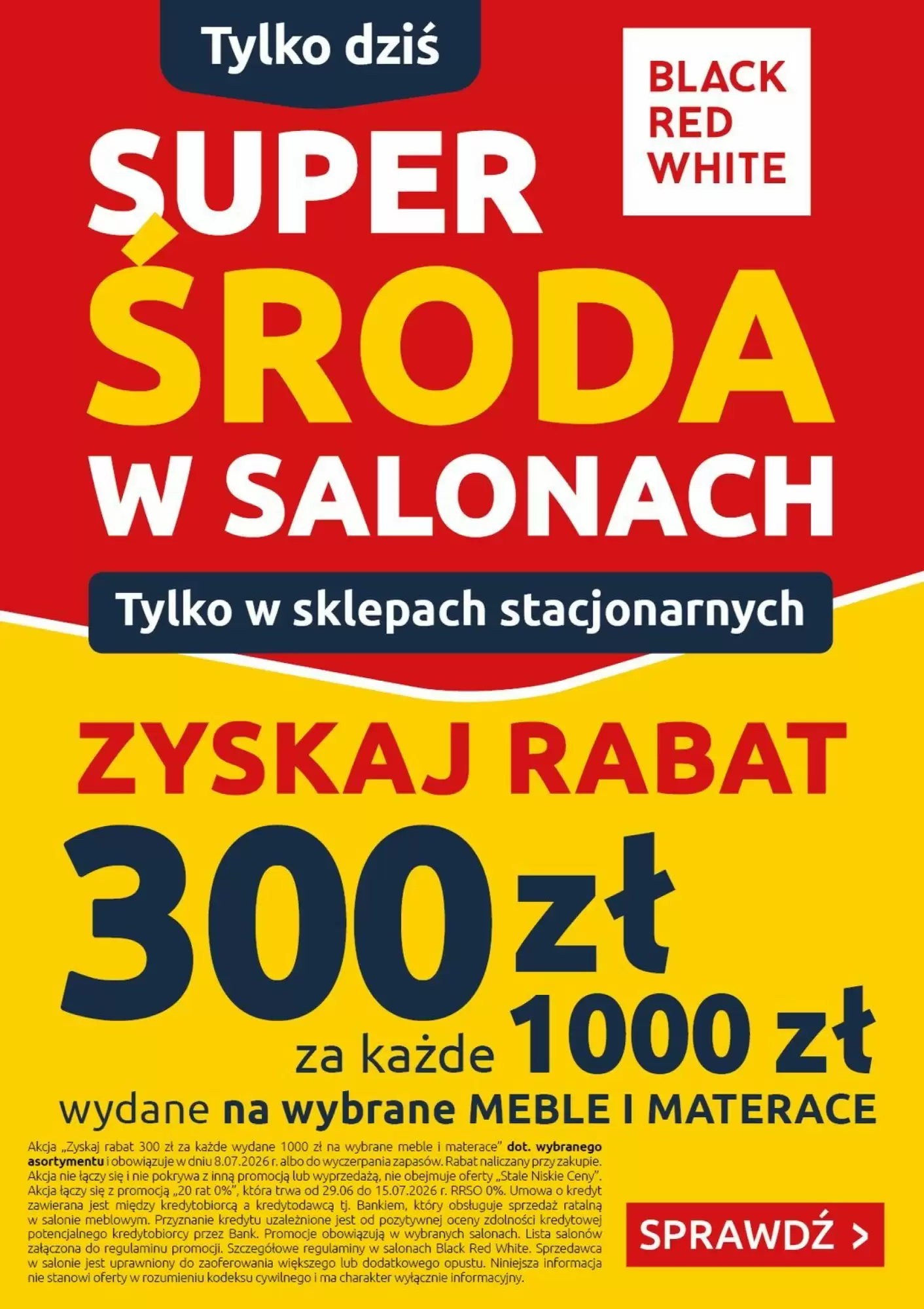 Black Red White Gazetka 08.07.2026 - 08.07.2026