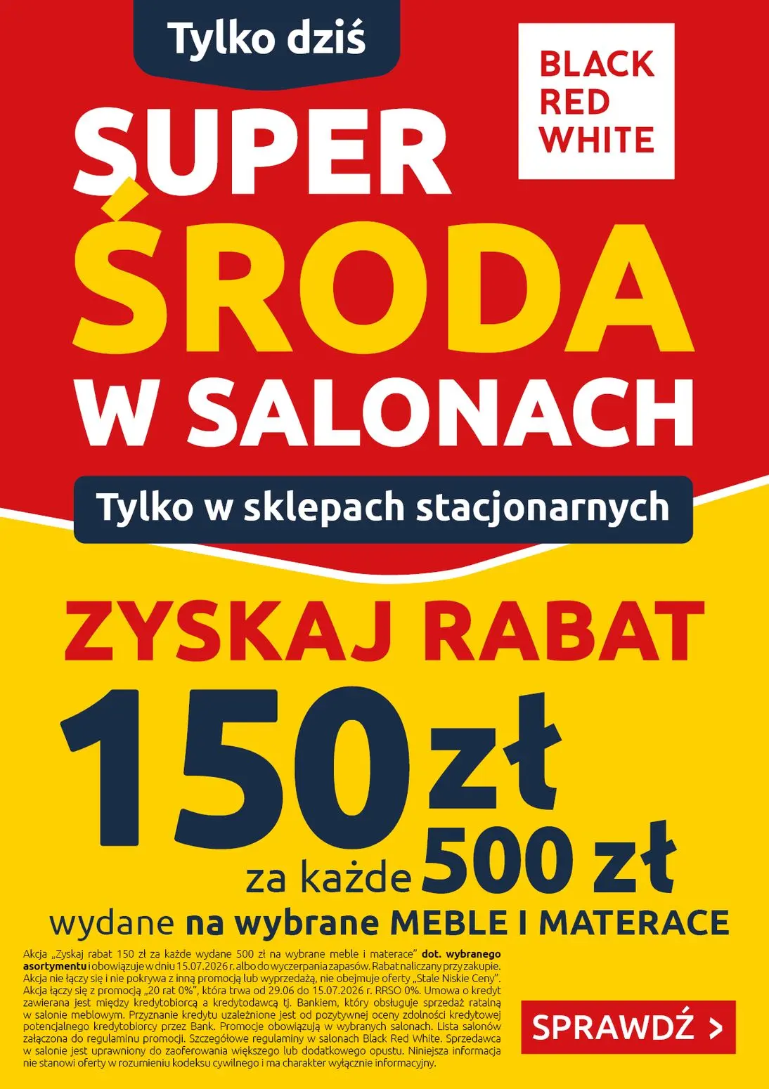 Black Red White Gazetka 15.07.2026 - 15.07.2026