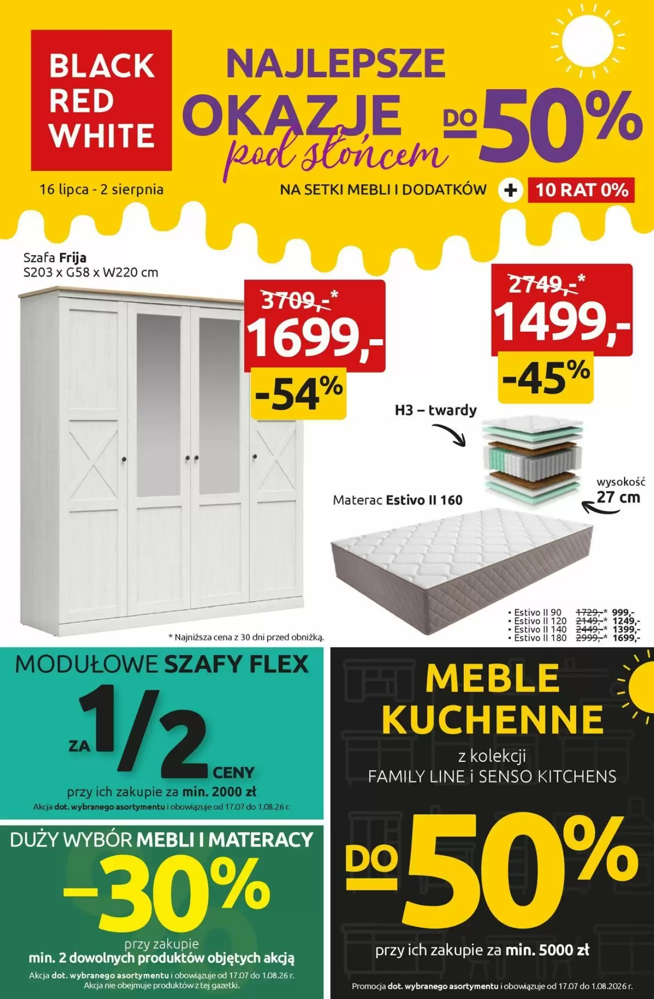 Black Red White Gazetka 16.07.2026 - 02.08.2026