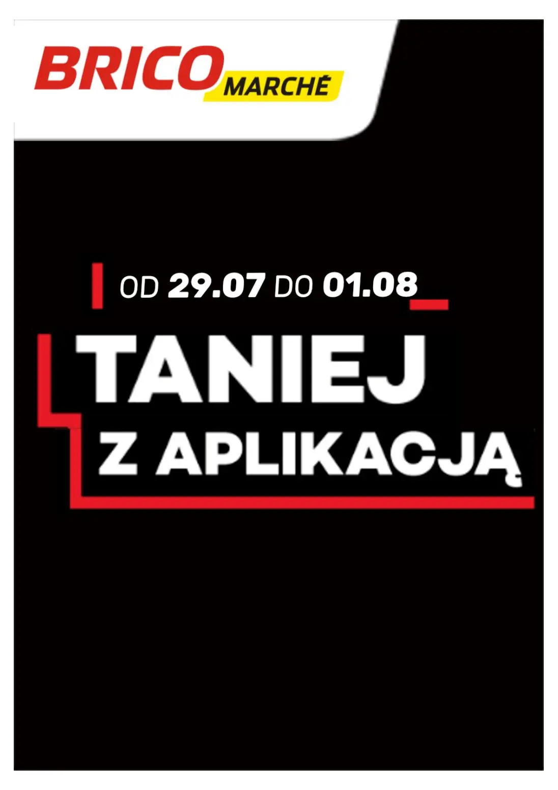 Bricomarche Gazetka 29.07.2026 - 08.08.2026