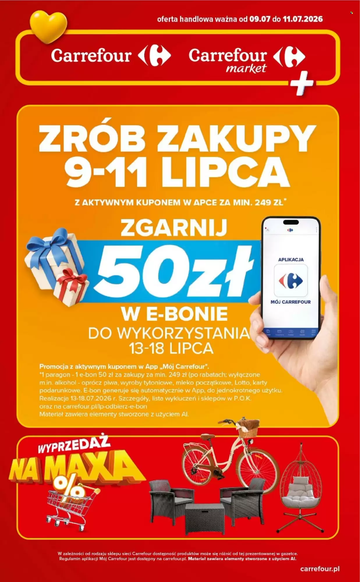 Carrefour Gazetka 09.07.2026 - 11.07.2026