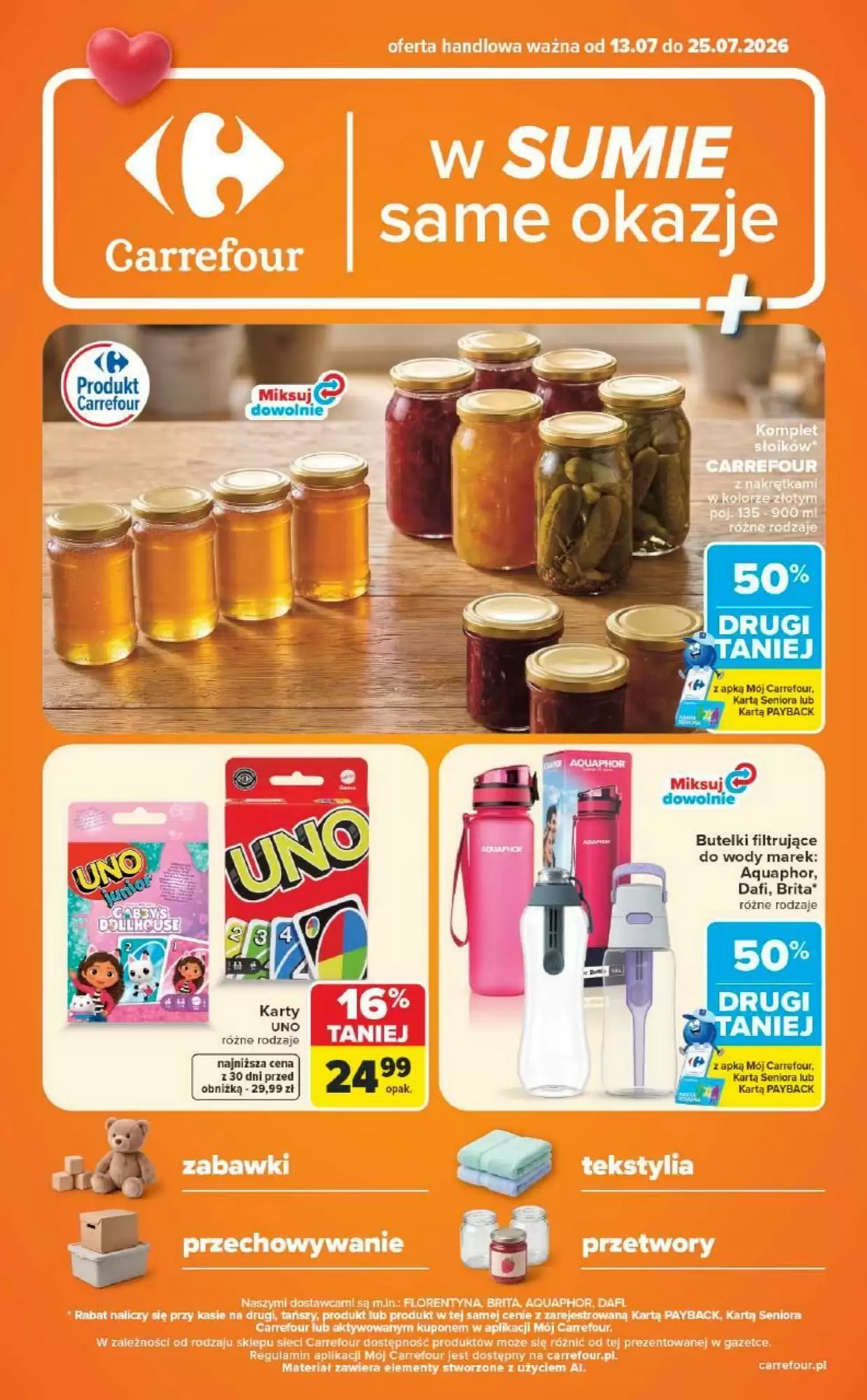 Carrefour Gazetka 13.07.2026 - 25.07.2026