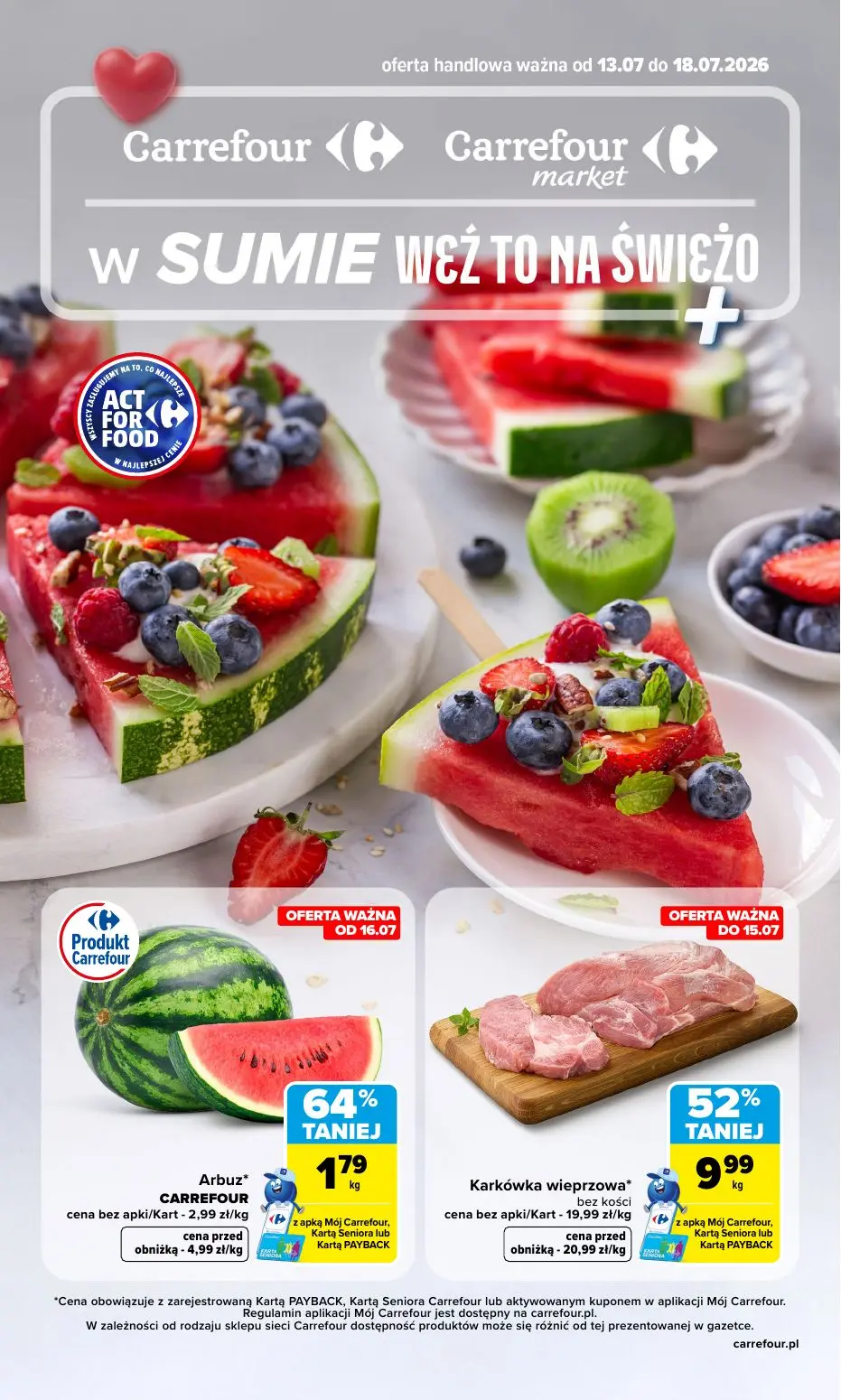 Carrefour Gazetka 13.07.2026 - 18.07.2026
