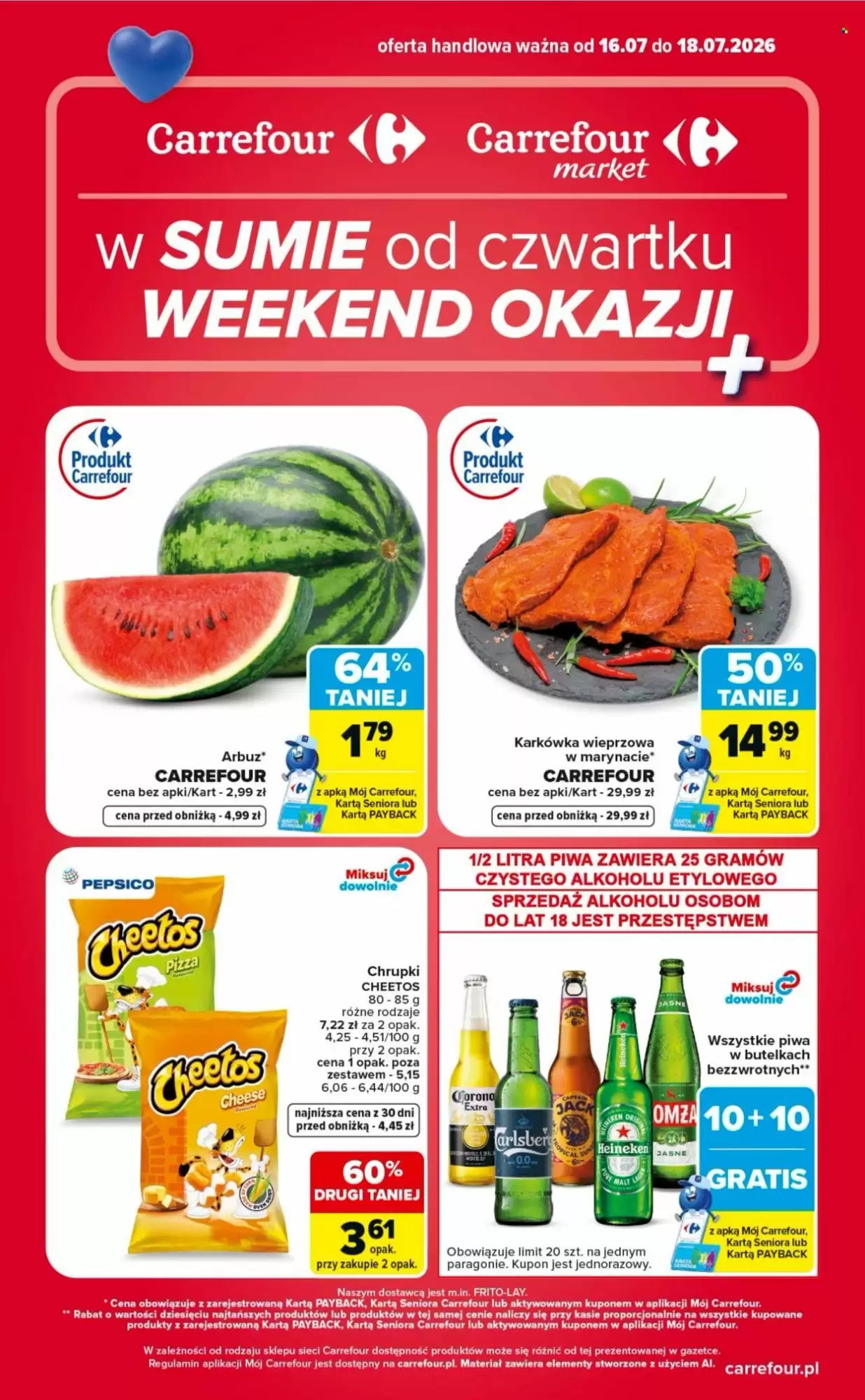 Carrefour Gazetka 16.07.2026 - 18.07.2026
