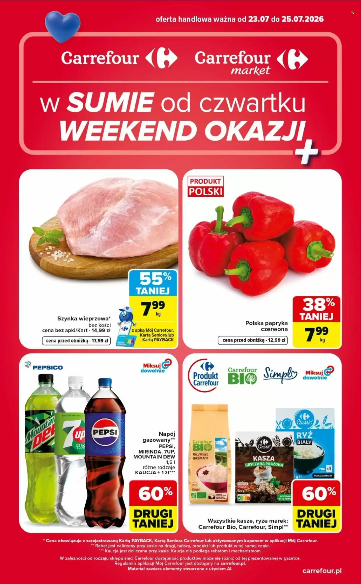 Carrefour Gazetka 23.07.2026 - 25.07.2026