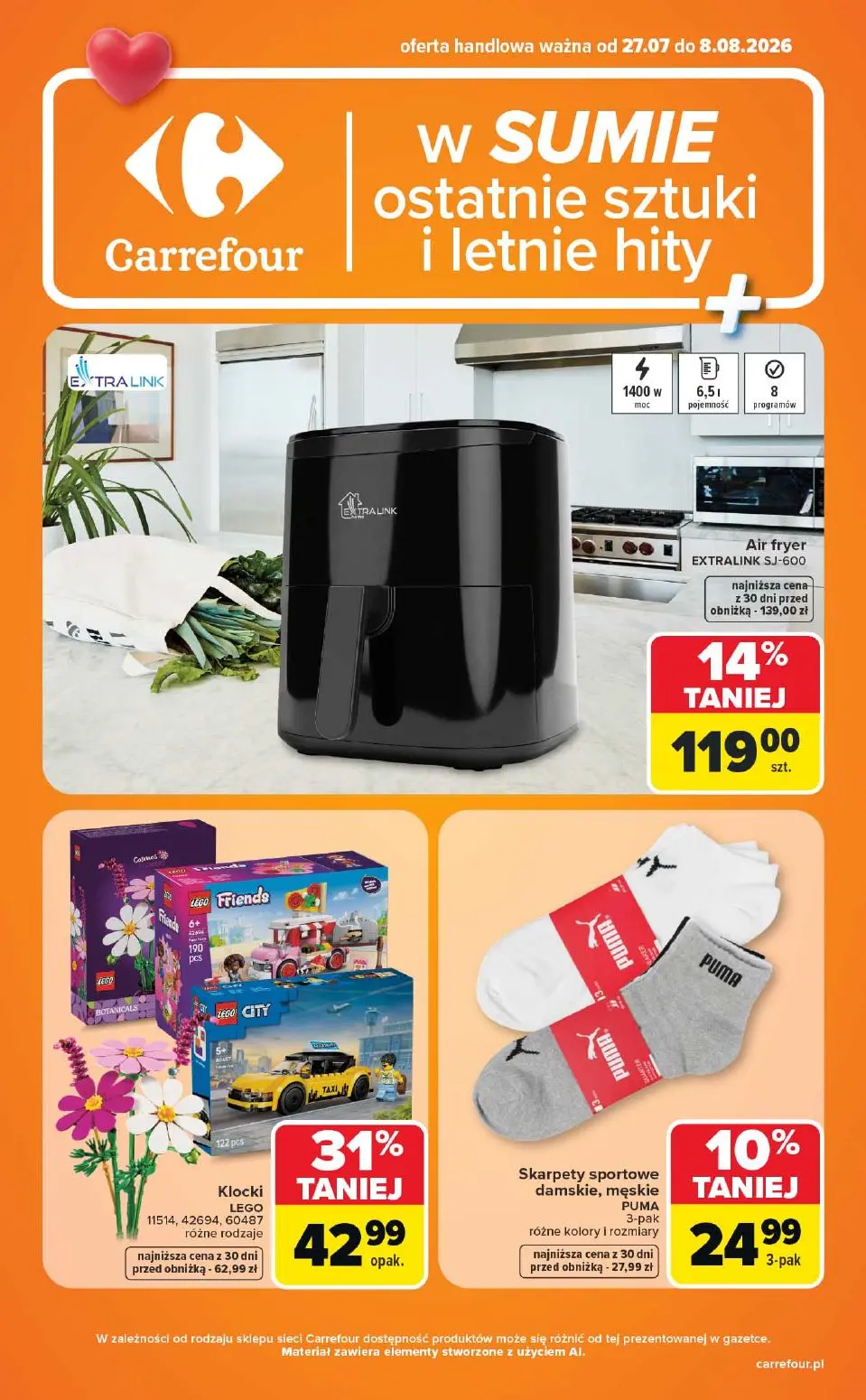 Carrefour Gazetka 27.07.2026 - 08.08.2026