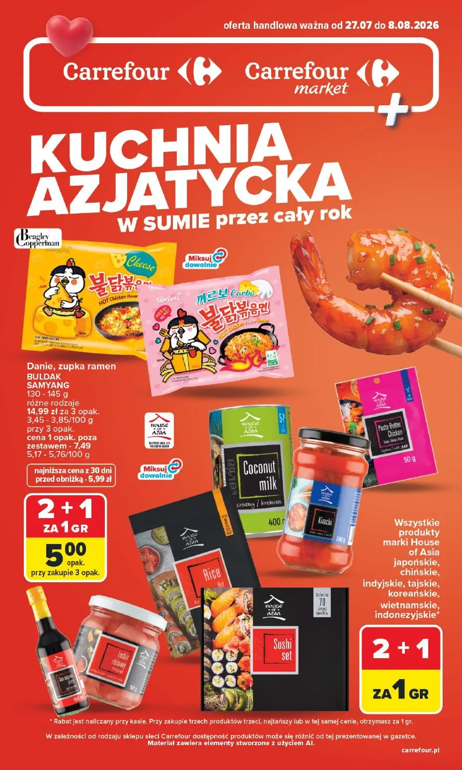 Carrefour Gazetka 27.07.2026 - 08.08.2026