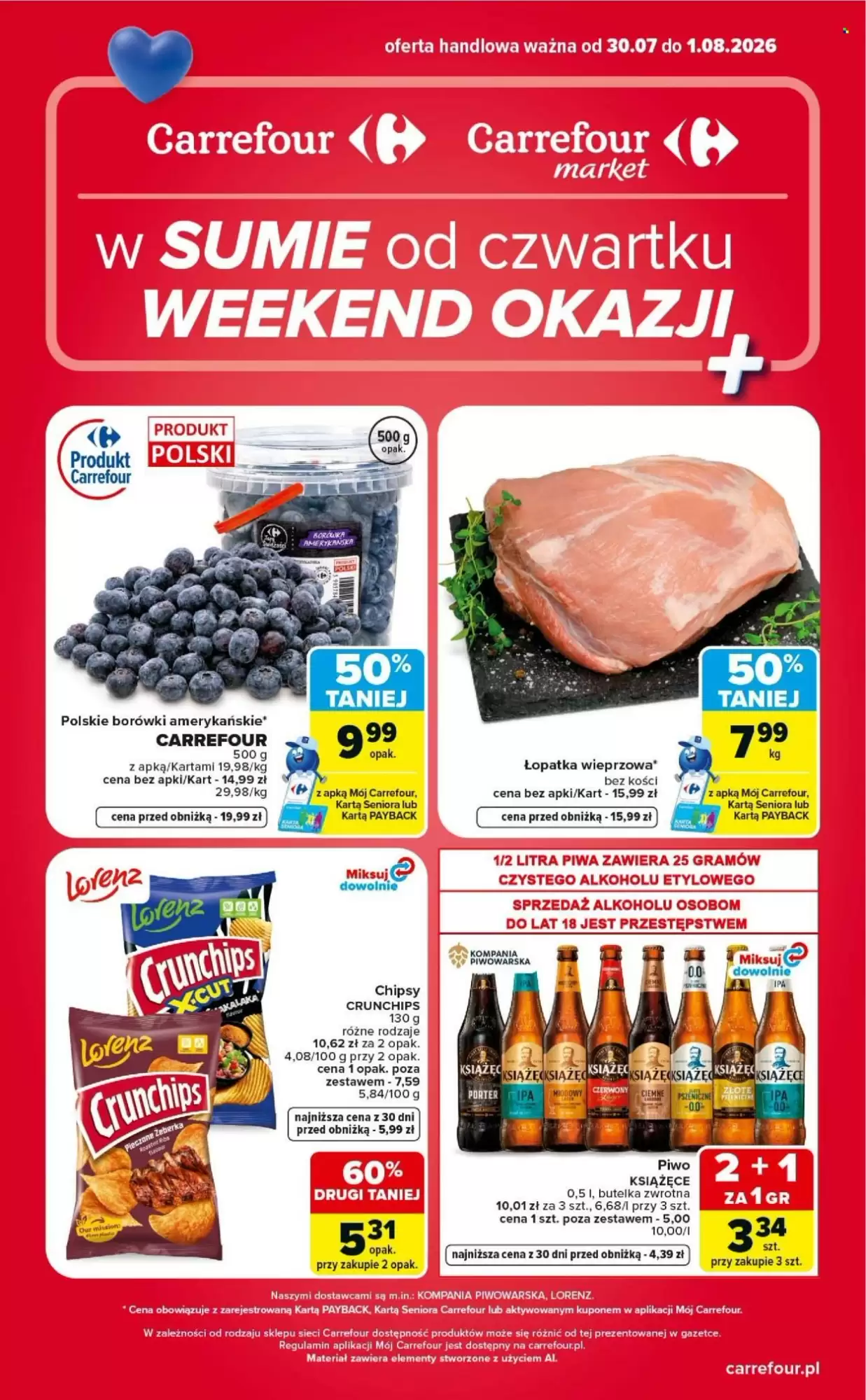 Carrefour Gazetka 30.07.2026 - 01.08.2026