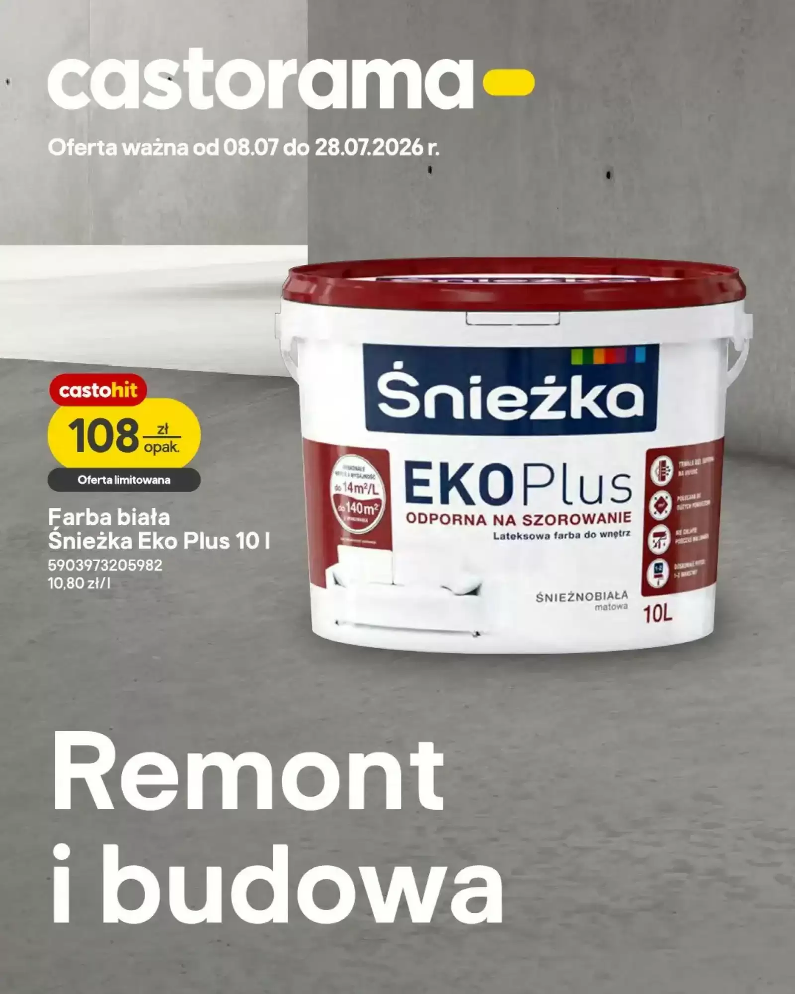 Castorama Gazetka 08.07.2026 - 28.07.2026
