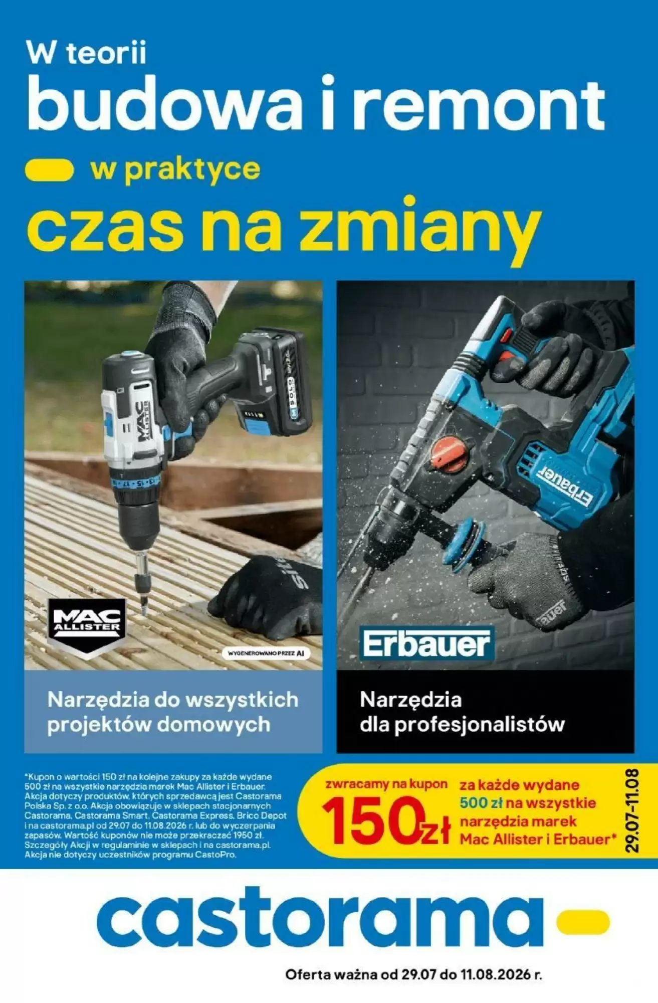 Castorama Gazetka 29.07.2026 - 11.08.2026