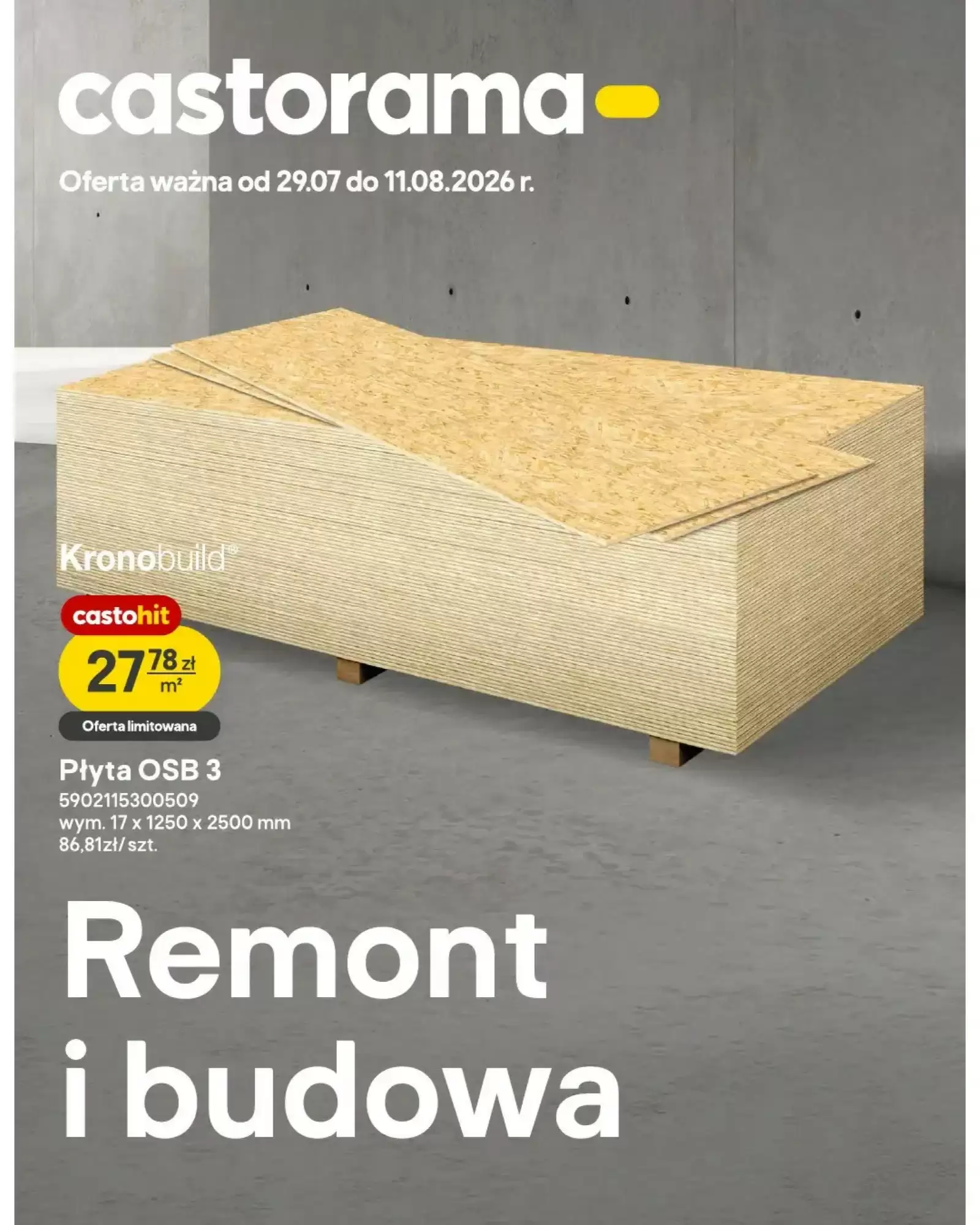 Castorama Gazetka 29.07.2026 - 11.08.2026