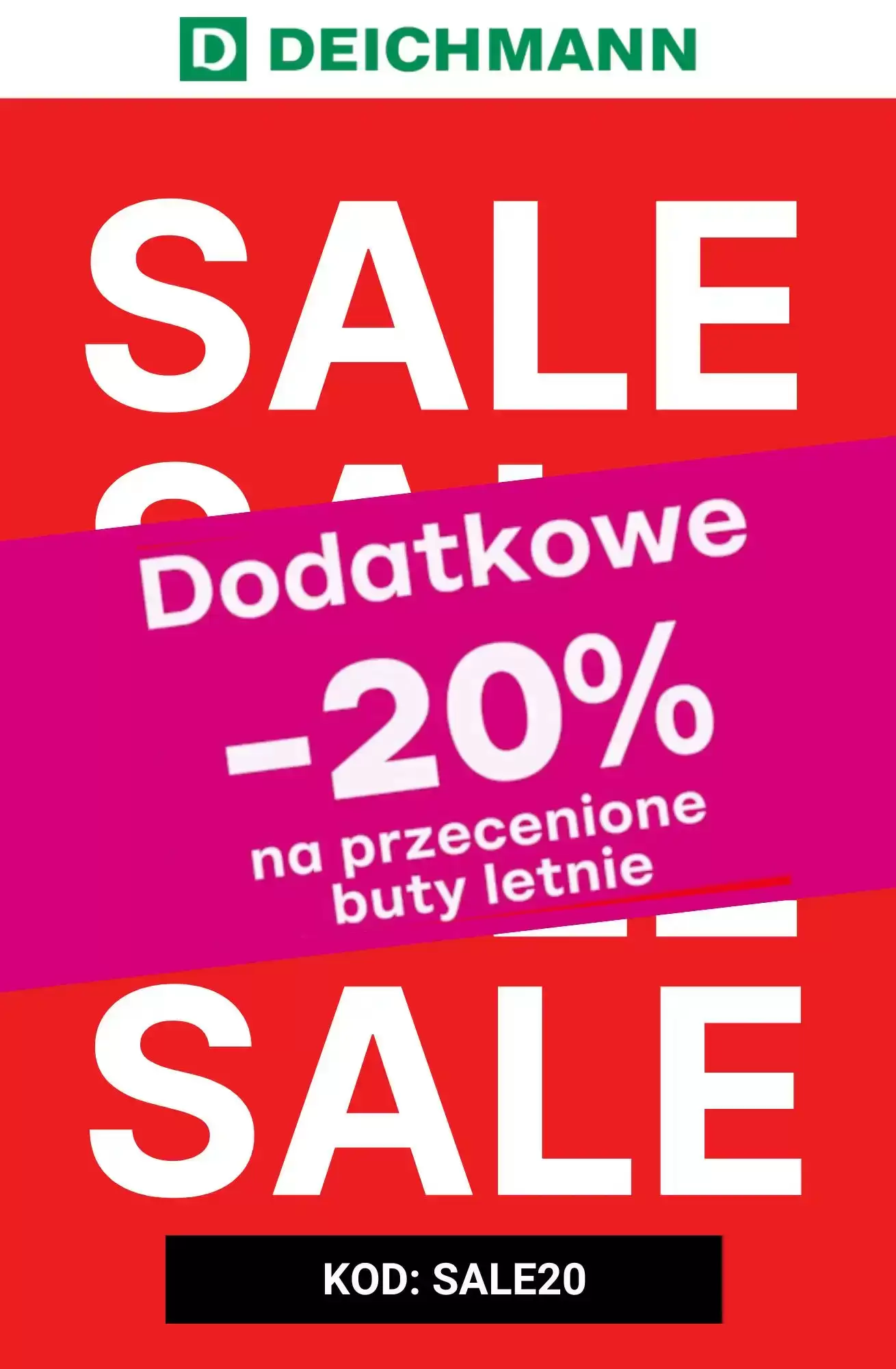 Deichmann Gazetka 20.07.2026 - 26.07.2026